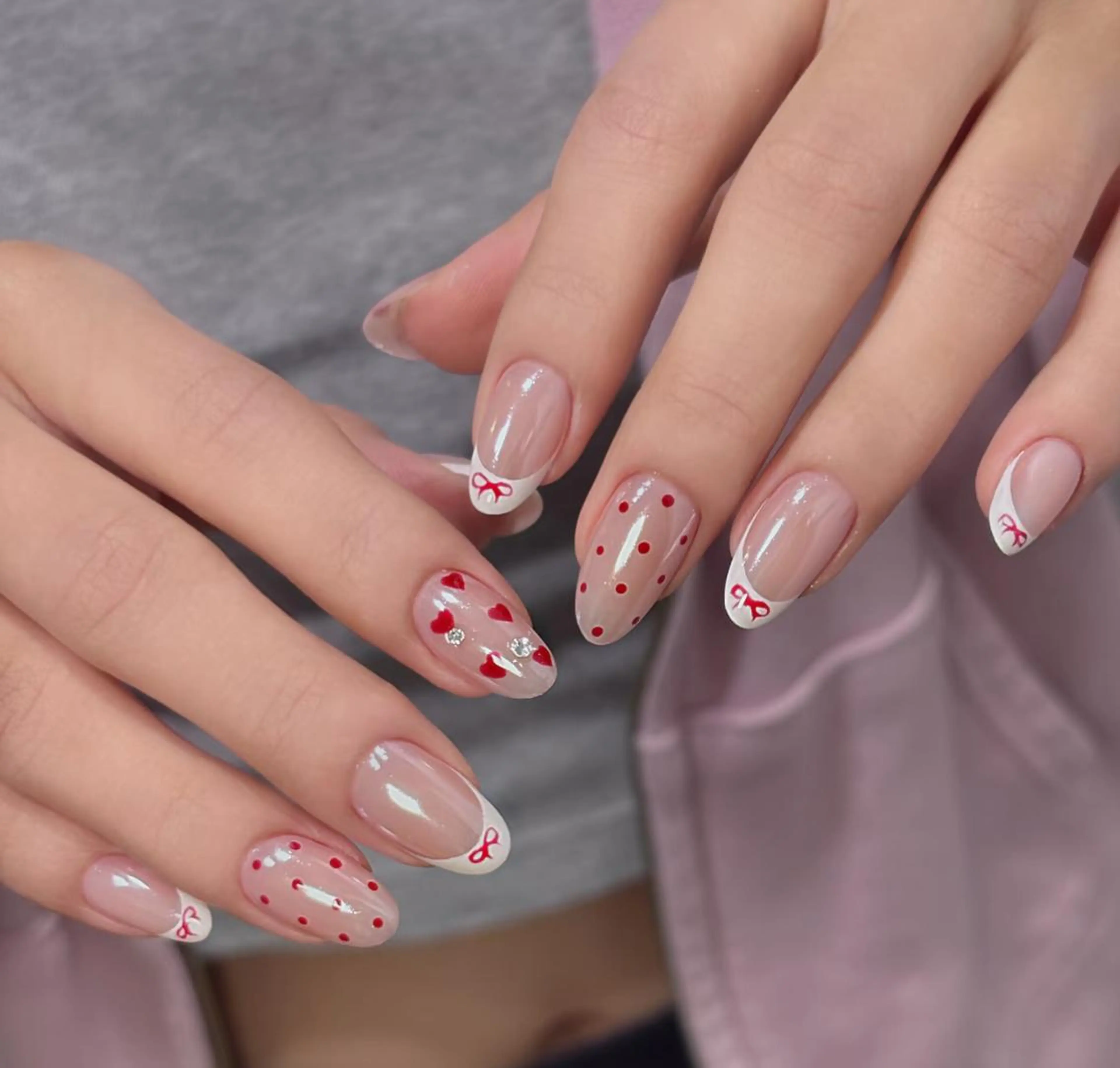 ネイル ハンドネイル 🎀 KiKi_nailのネイルデザイン