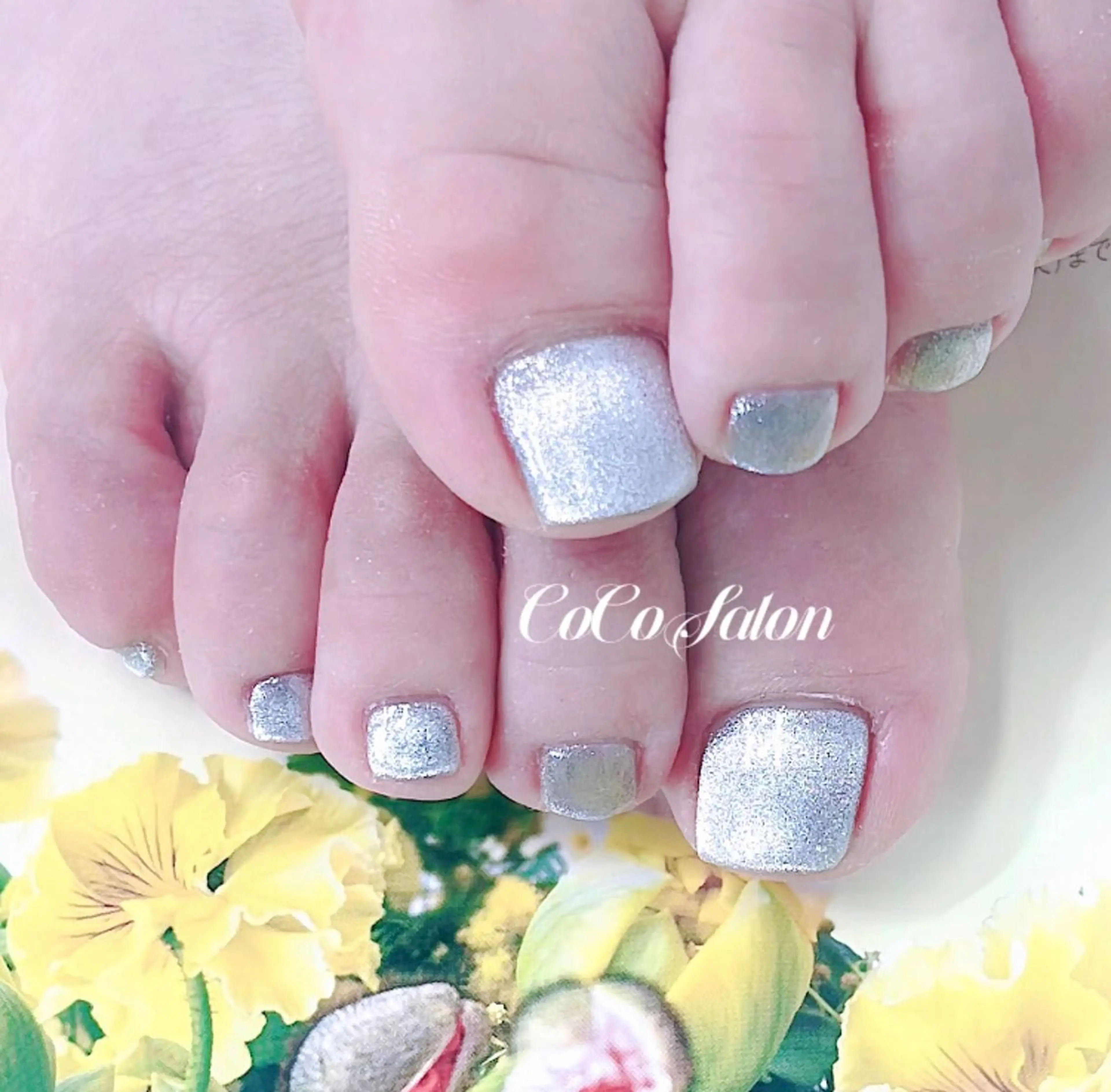 ネイル マグネットネイル フットネイル CoCo Salon ネイル/睫毛/脱毛のネイルデザイン