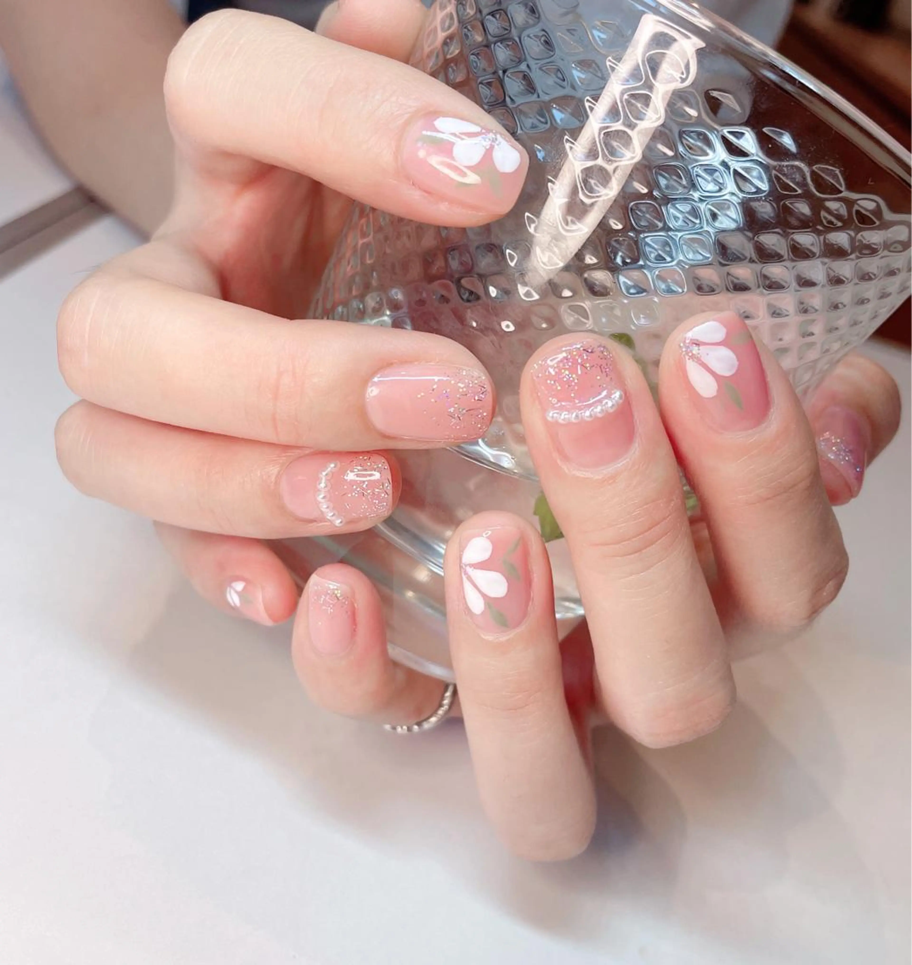 ネイル M🌷nail 長さだし専門店のネイルデザイン