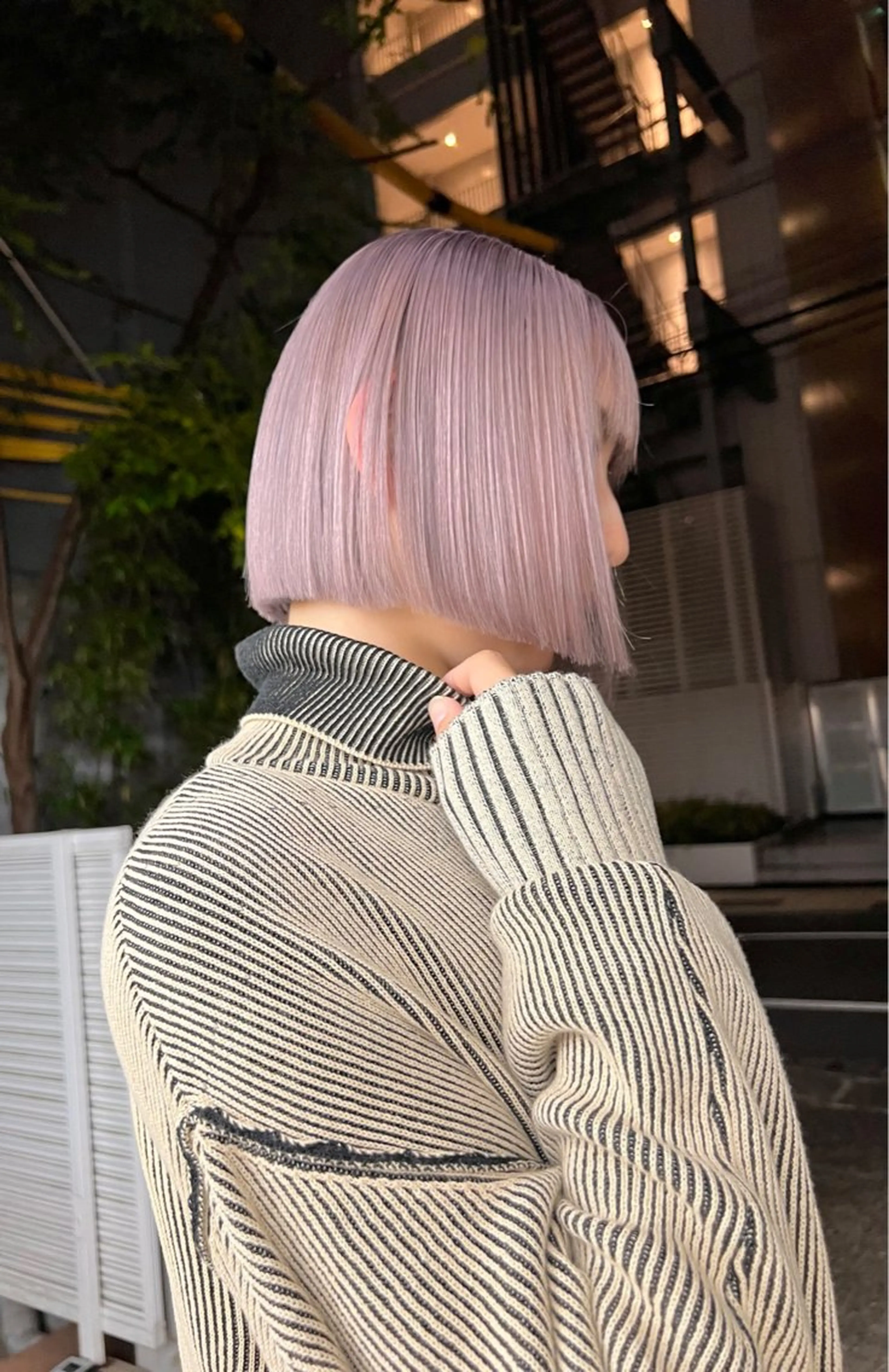 ショート カラー ピンクカラー カット ヘアカラー ムラ修正💎 艶髪ハイトーン💎のヘアスタイル