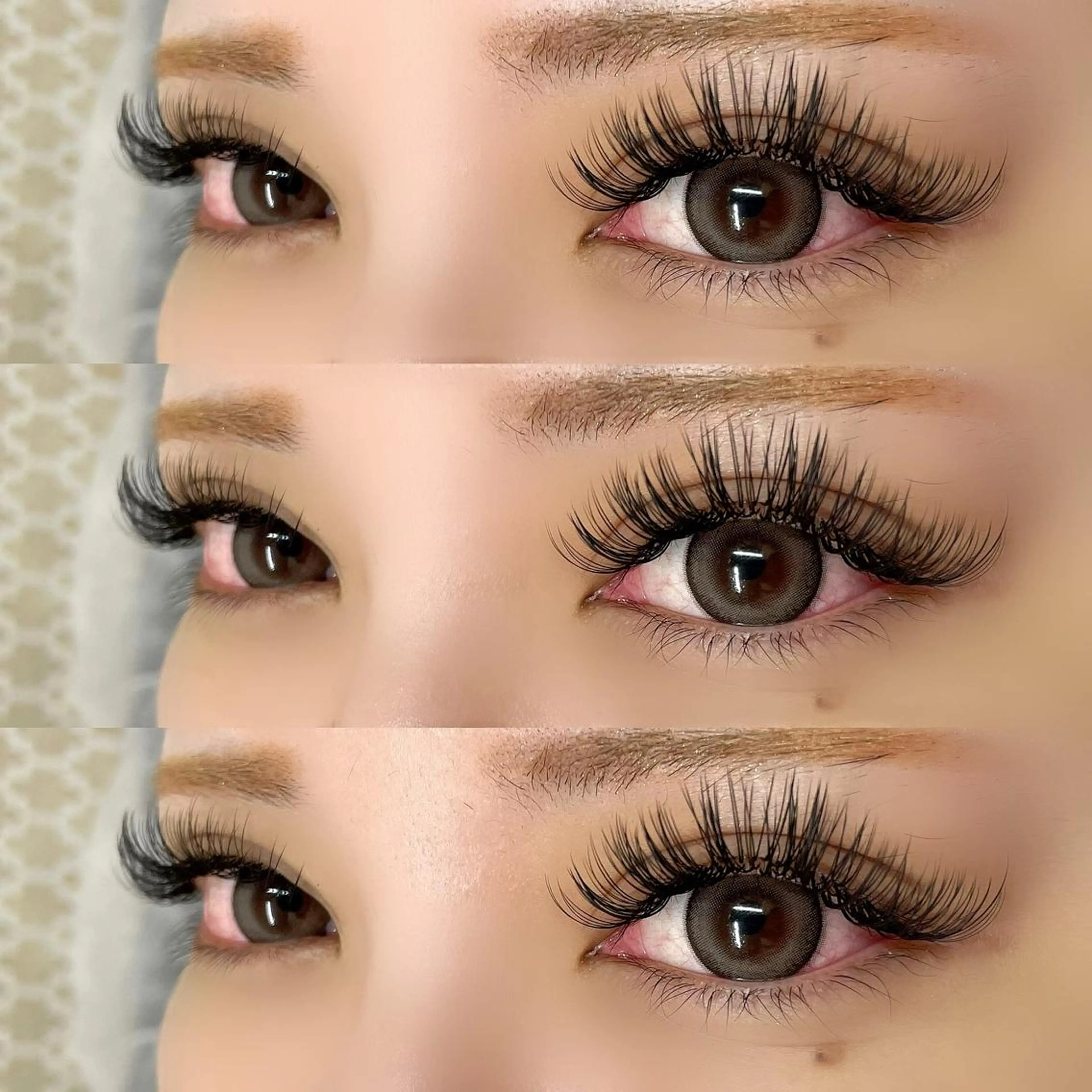 マツエク・マツパ バインドロック Dカール BAMBI 🖤KAWAIのマツエク・マツパデザイン