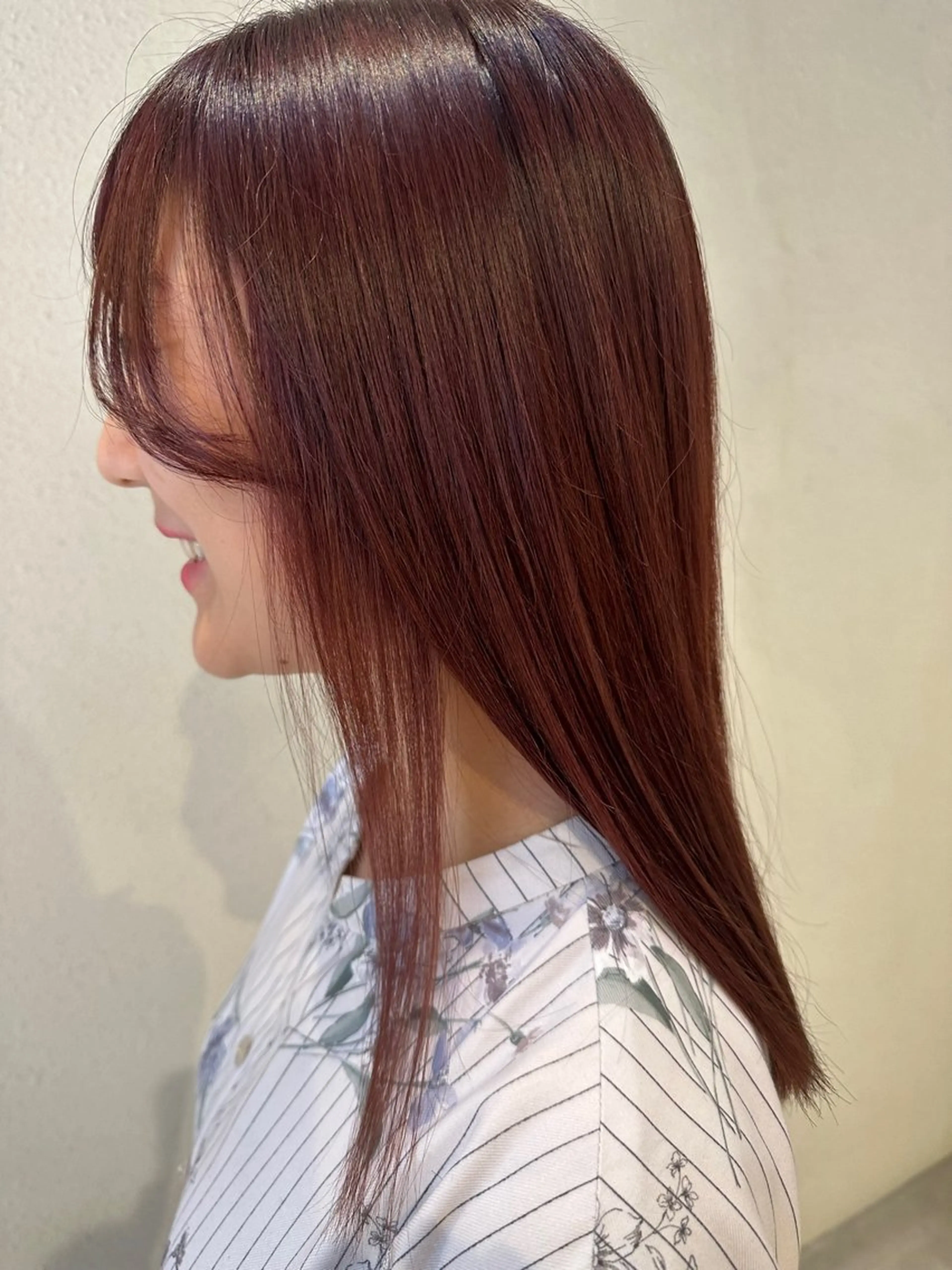 ロング カラー 渡邉 ひかるのヘアスタイル