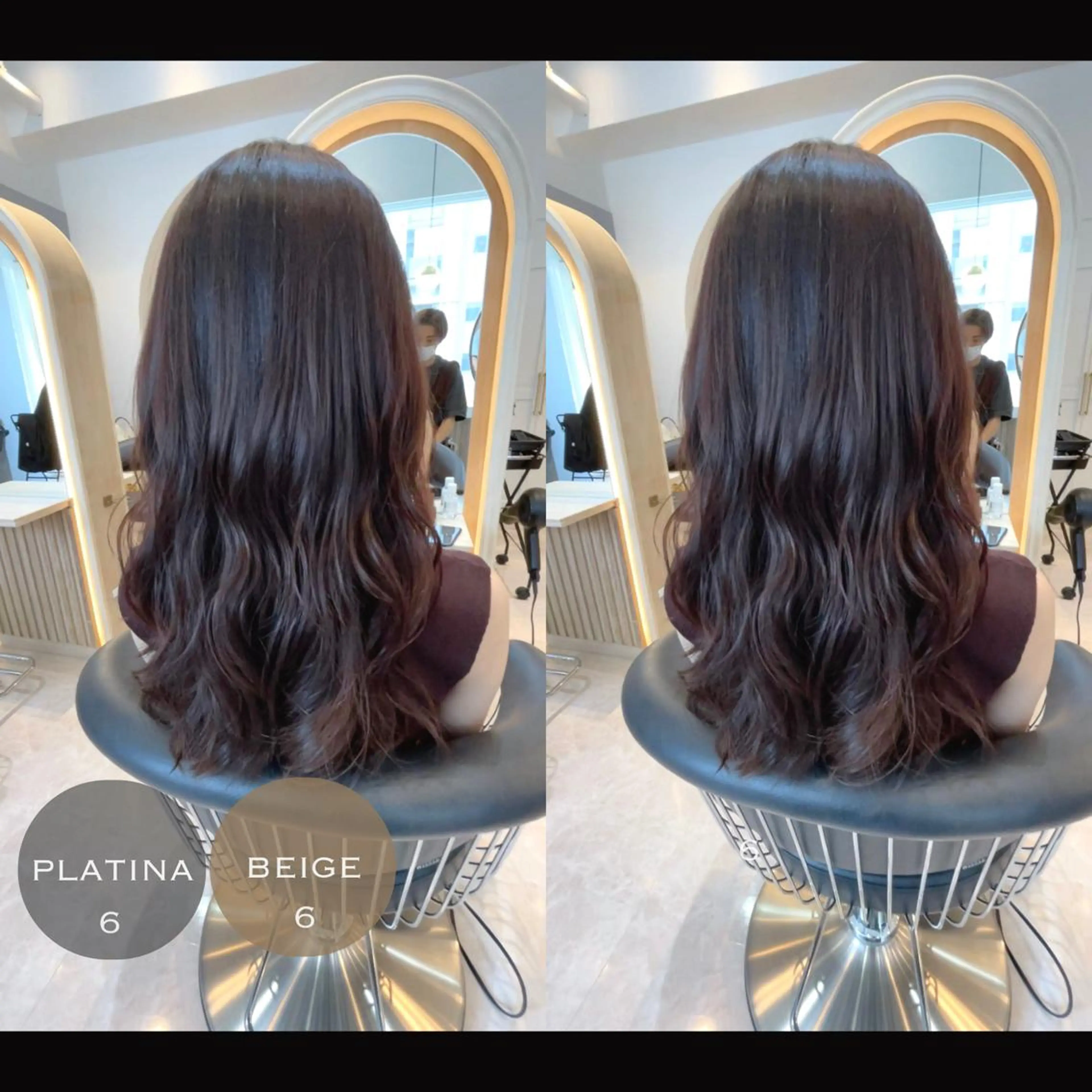 ロング カラー ベージュカラー 透明感カラー 佐々木 裕一のヘアスタイル