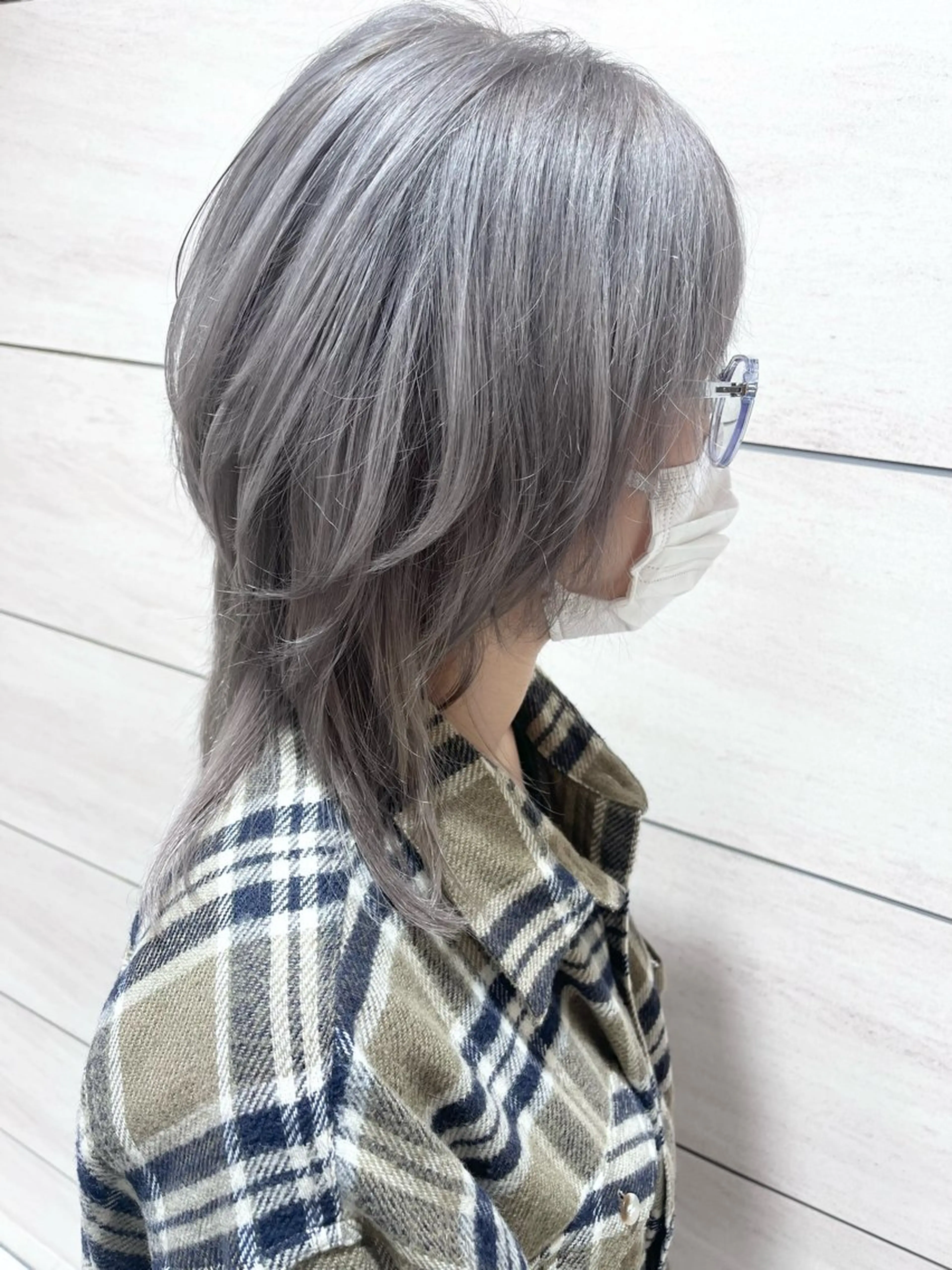 ミディアム カラー noll【今池駅前】 池田碧花のヘアスタイル