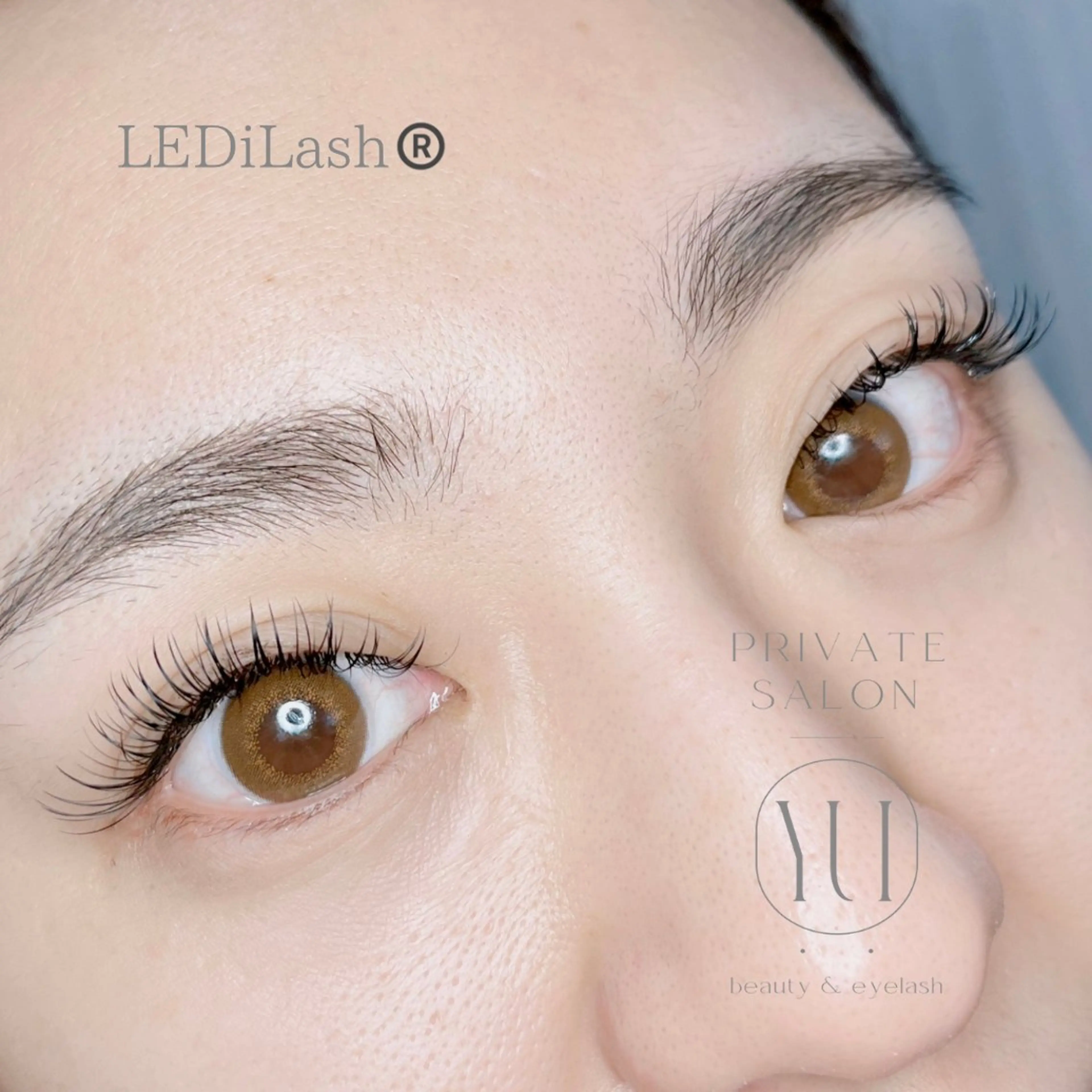 マツエク・マツパ マツエク 1ヶ月後も半分残る 高持続LEDエクステのマツエク・マツパデザイン