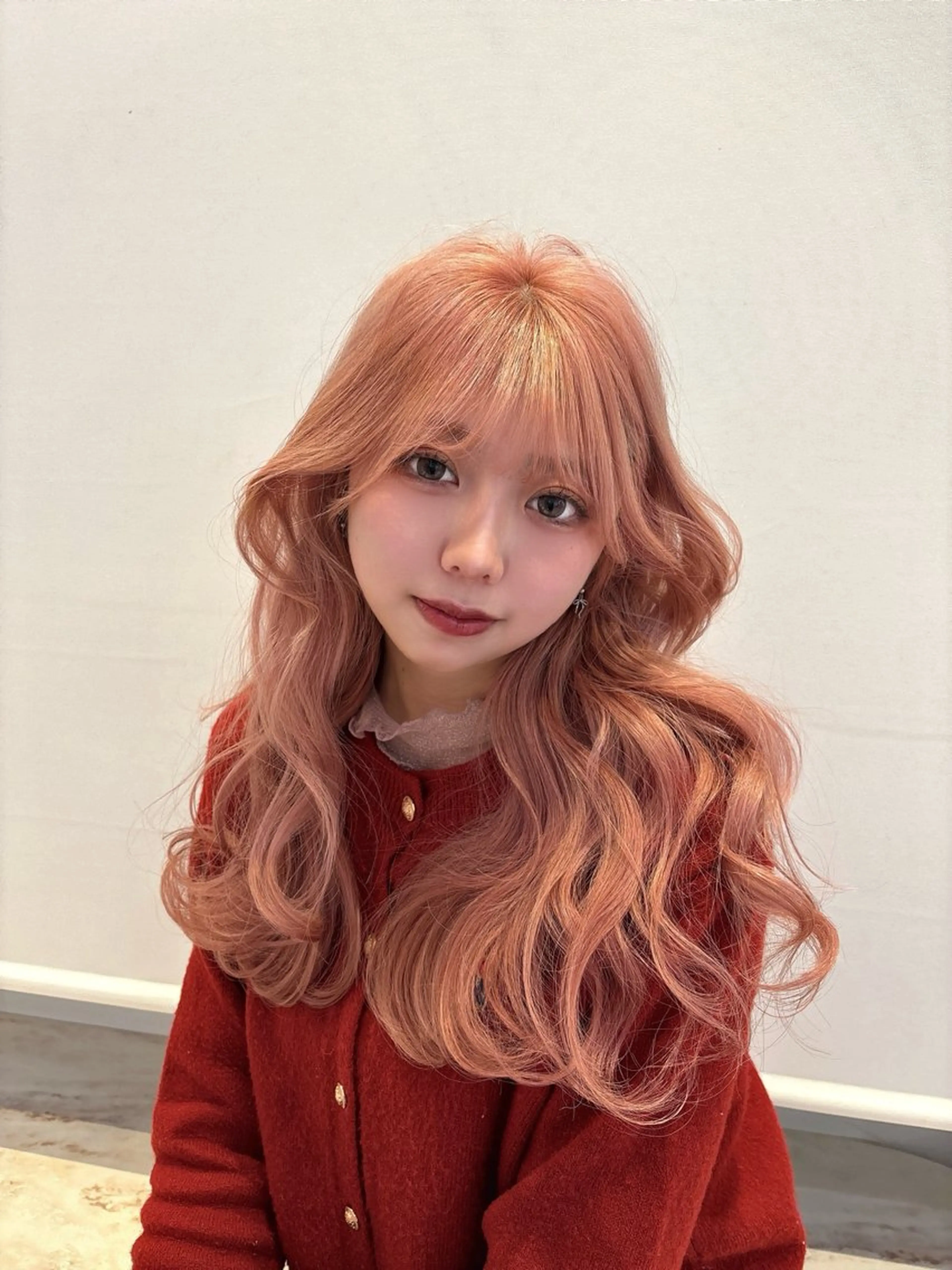 ダブルカラー(1ブリーチ込み）＆カット✂️の写真