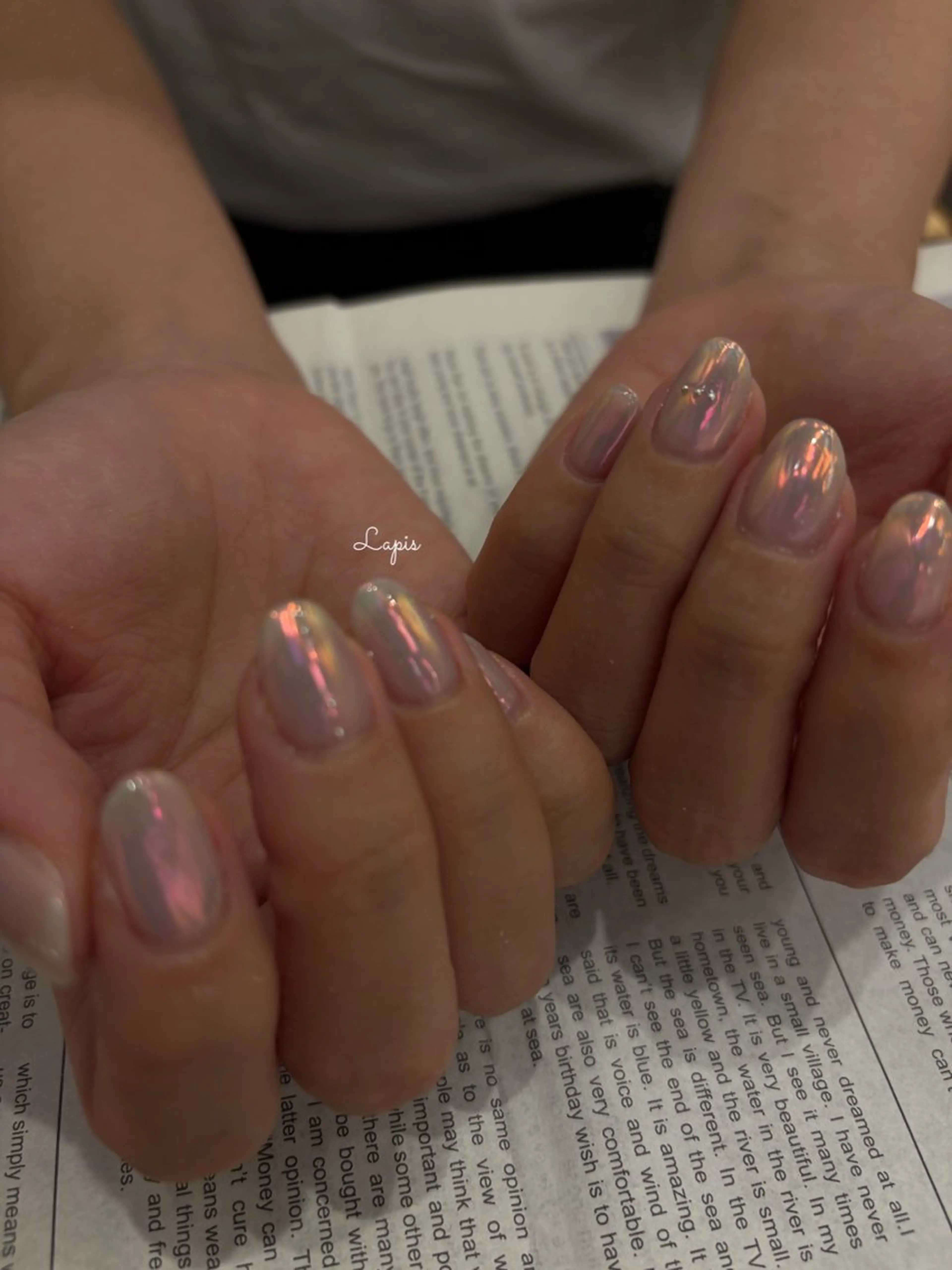 ネイル ハンドネイル Lapis *のネイルデザイン