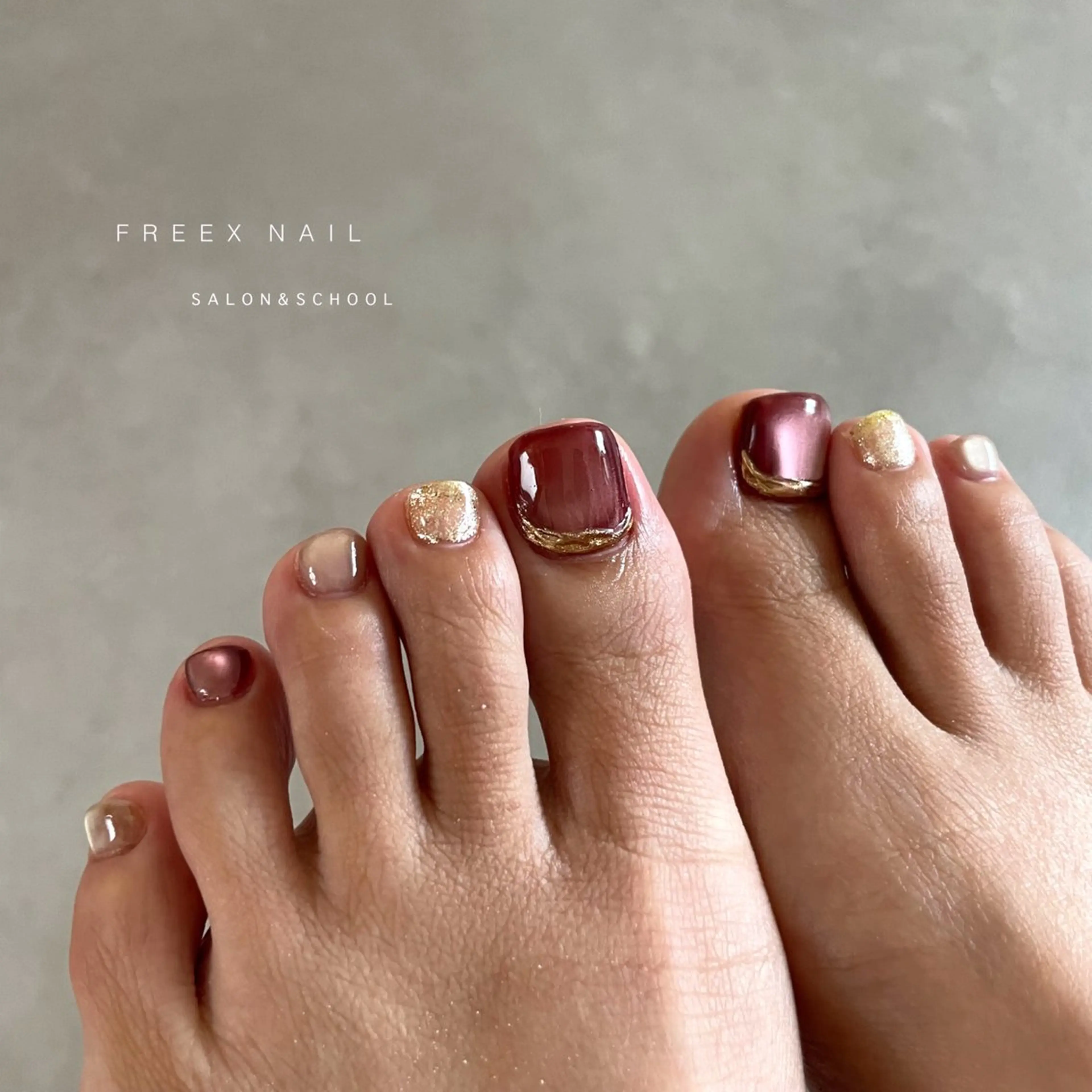 フットネイル　8800円の写真