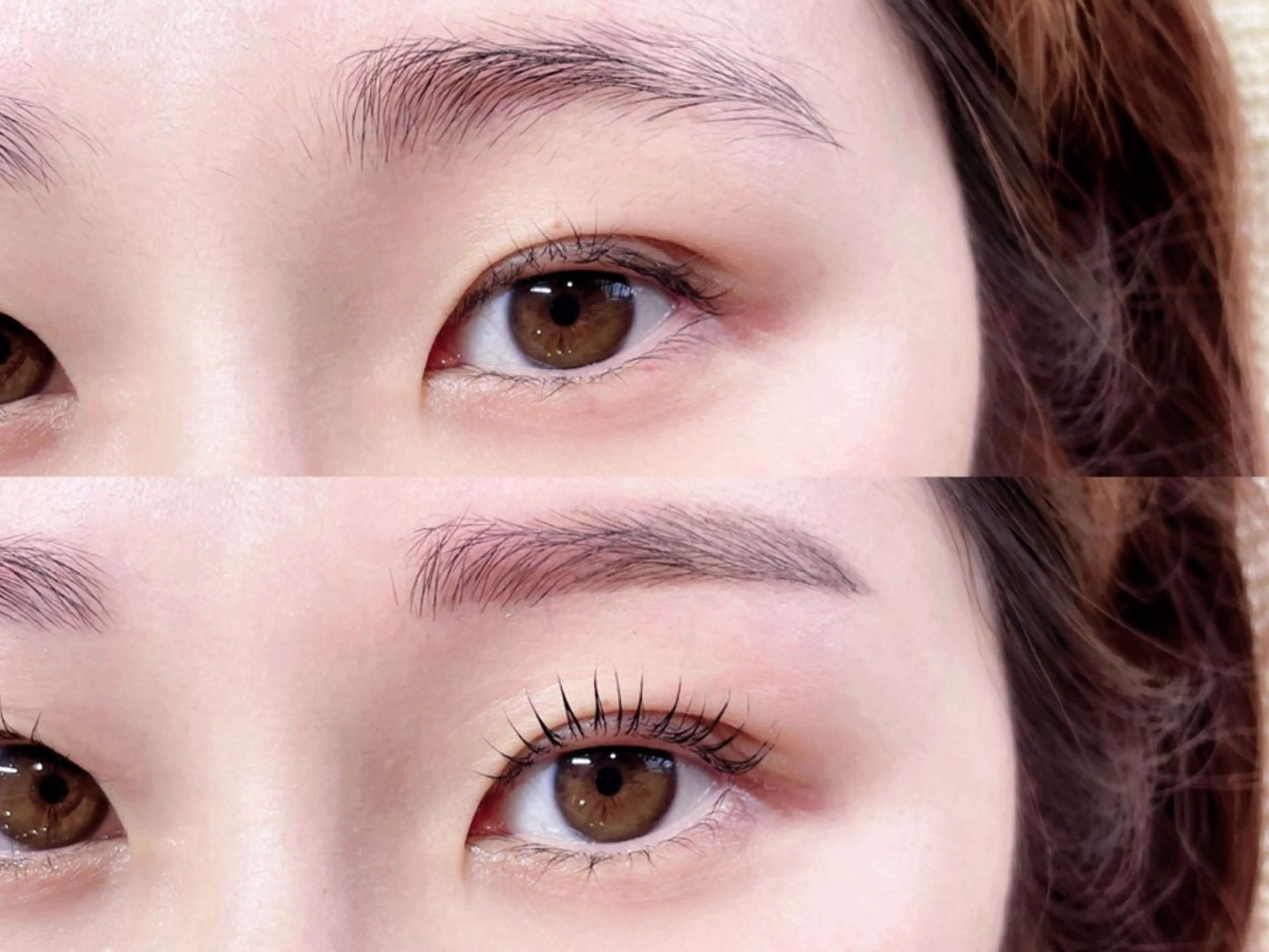 マツエク・マツパ 韓国風マツエク パリジェンヌラッシュリフト まつげパーマ 下まつげエクステ 一重×まつ毛パーマ マツパ 🎀Lino 中目黒 TAKAMI🐈のマツエク・マツパデザイン