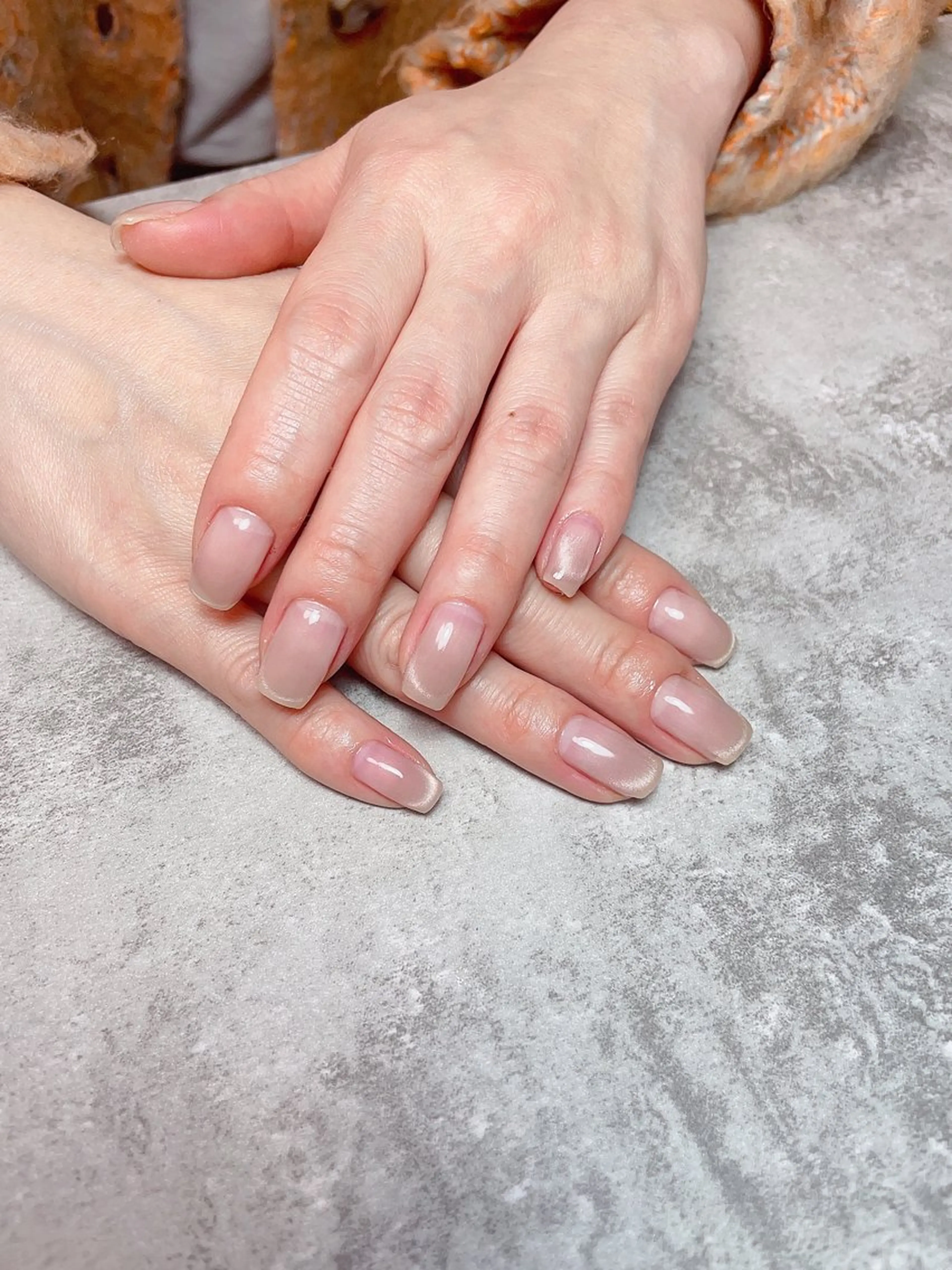 ネイル フレンチネイル マグネットネイル マグネットフレンチ Ai Nailのネイルデザイン