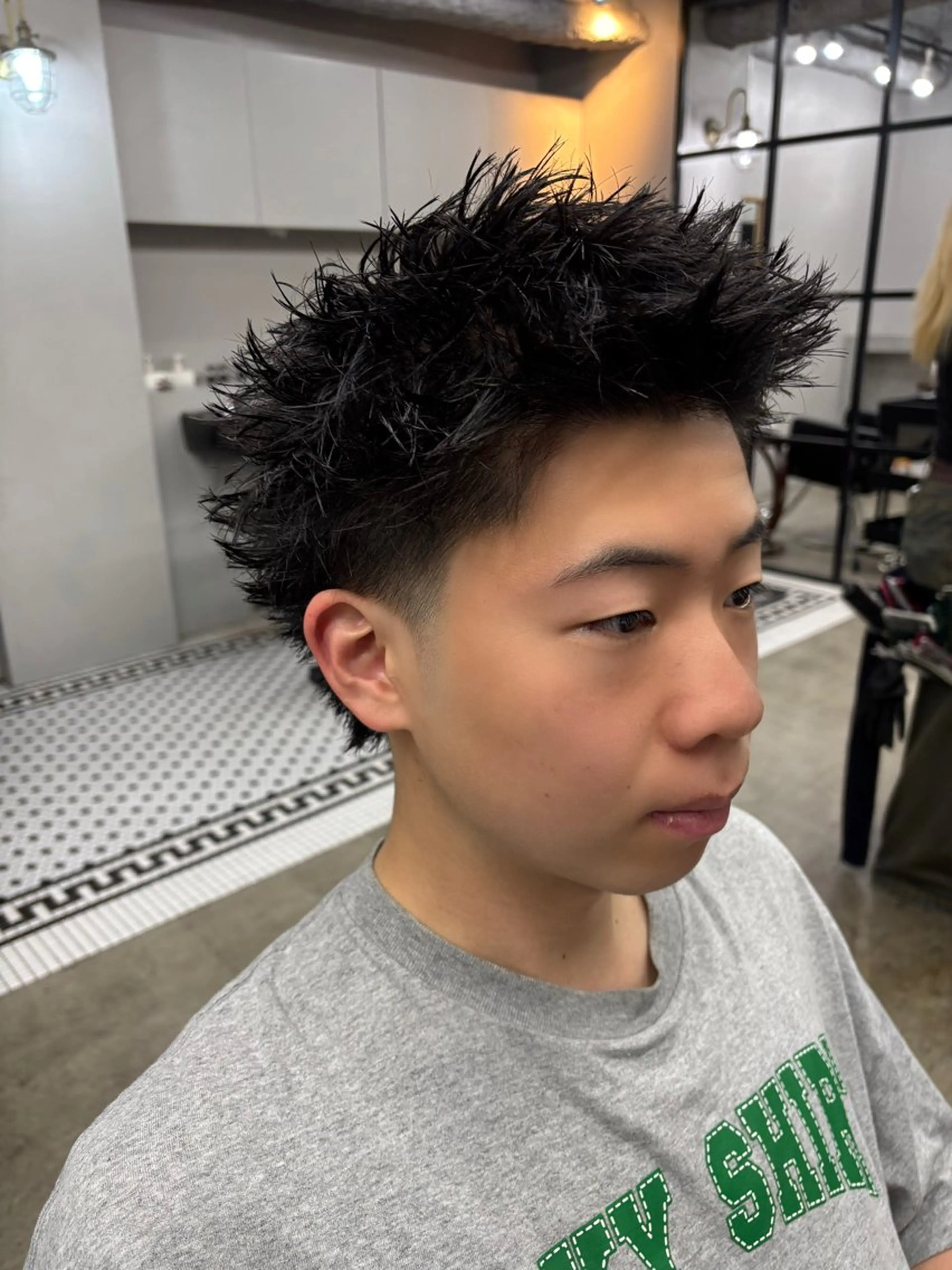 ショート メンズ スパイキーショート ショートヘア カット 💈メンズ特化💈 テッペイのヘアスタイル