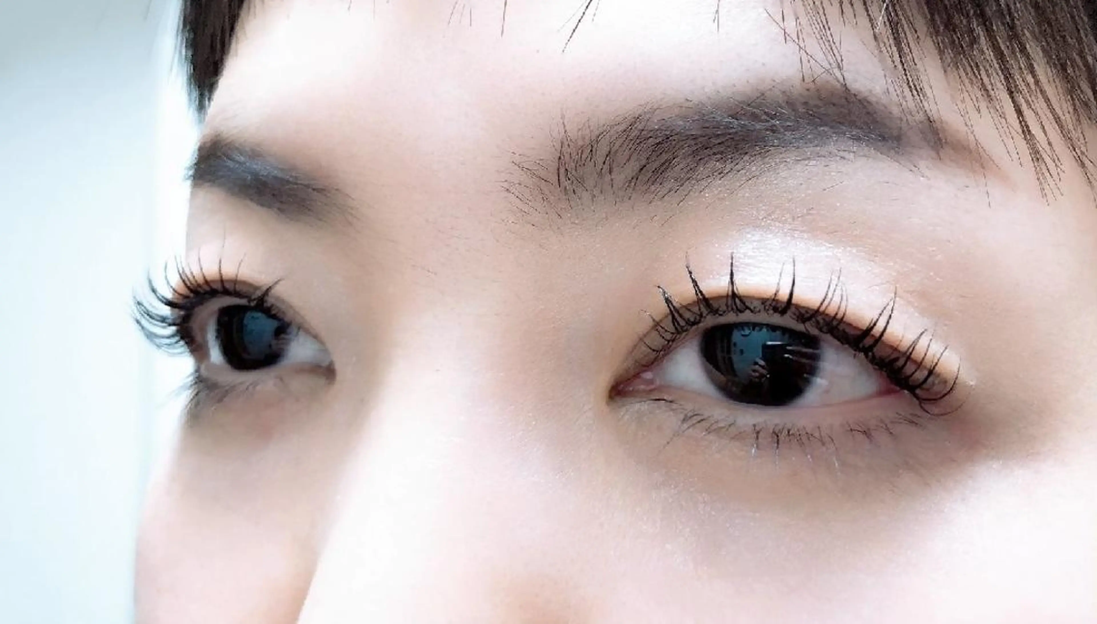 マツエク・マツパ 付け放題 フラットラッシュ ナチュラル まつげパーマ 一重×まつ毛パーマ マツパ 吉岡 ゆうなのマツエク・マツパデザイン