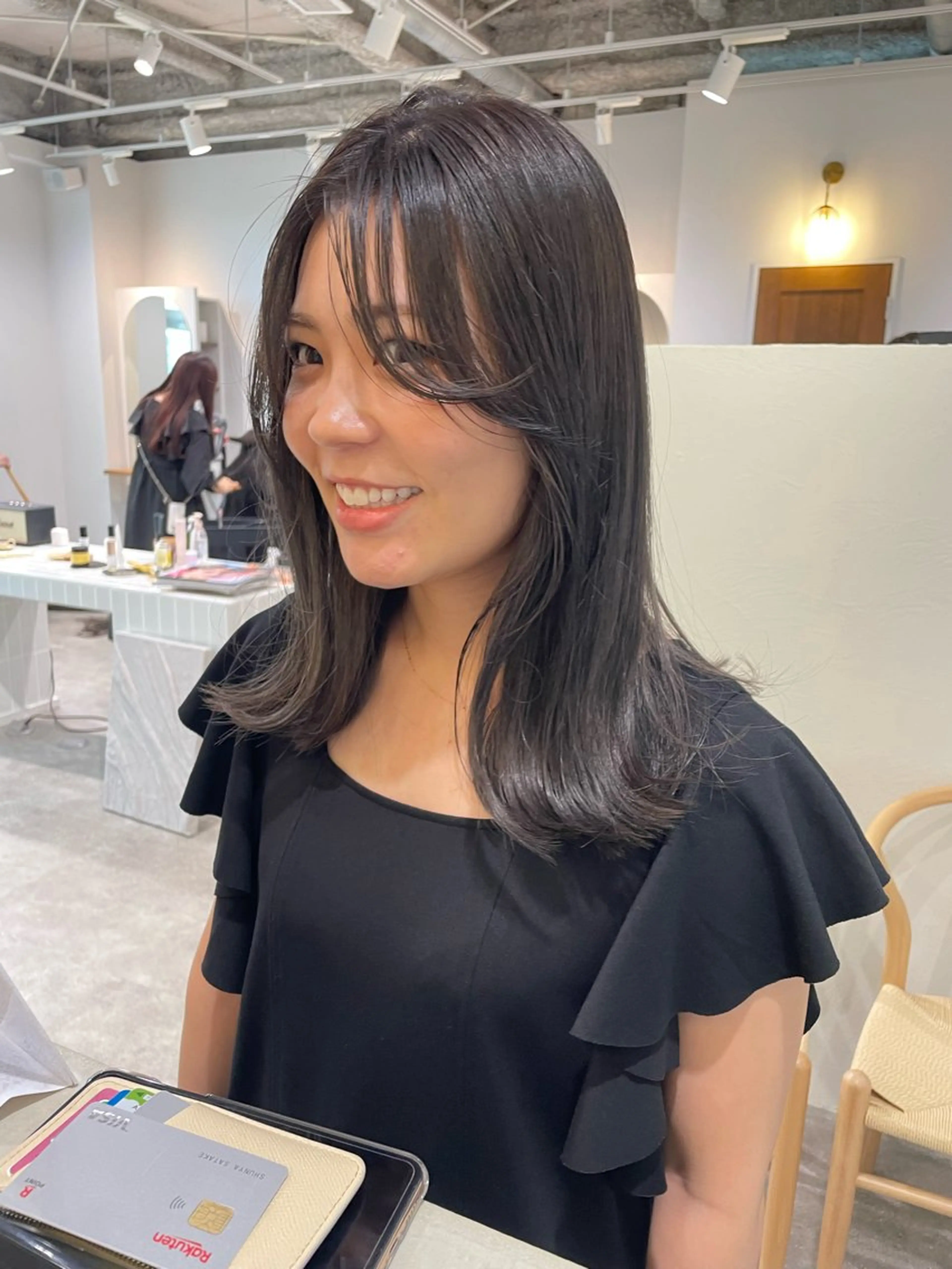 ミディアム カラー ♡kyoka /  uyu♡のヘアスタイル