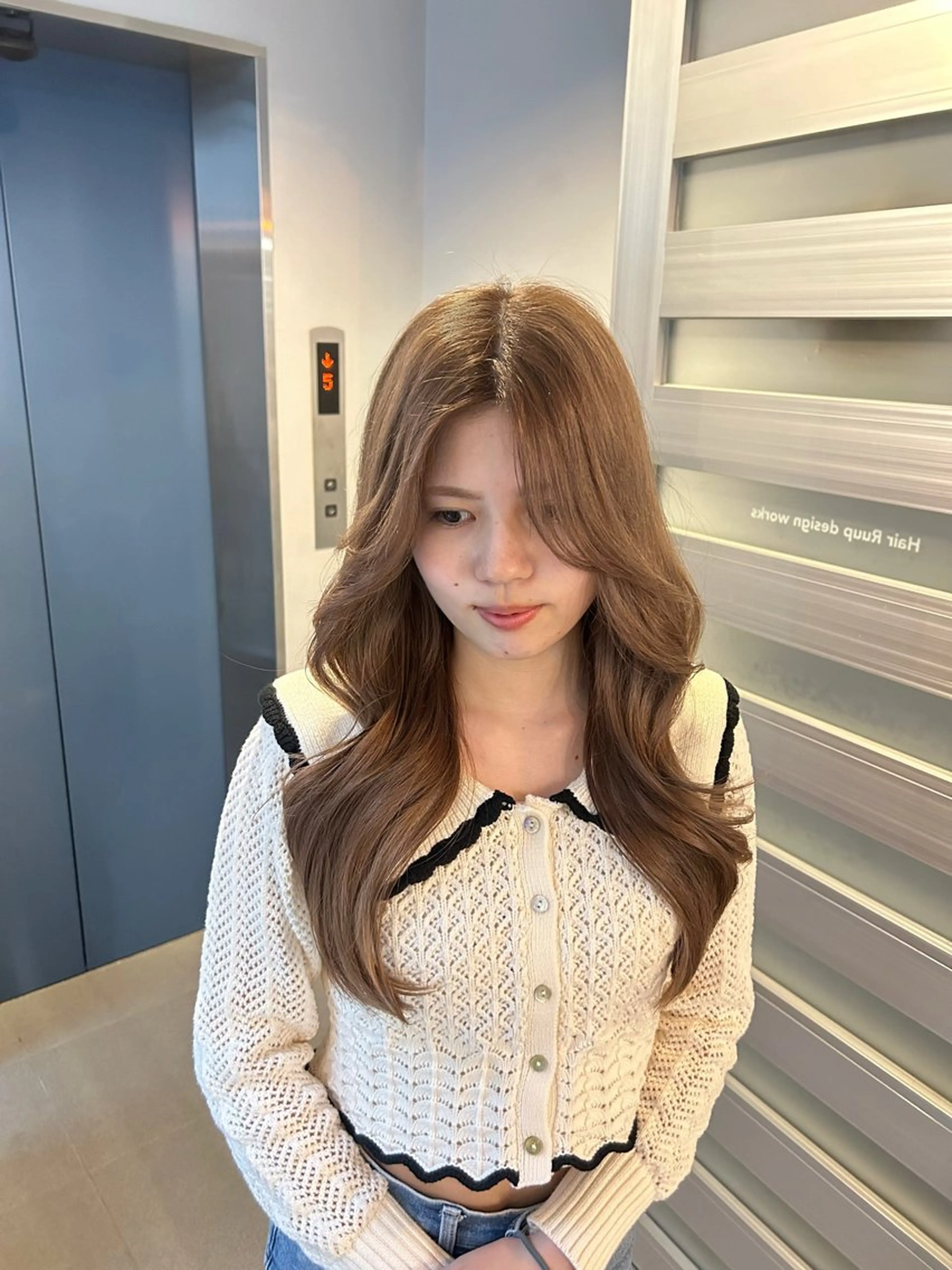 ロング カラー ヘアカラー ruup Aru ユウキのヘアスタイル