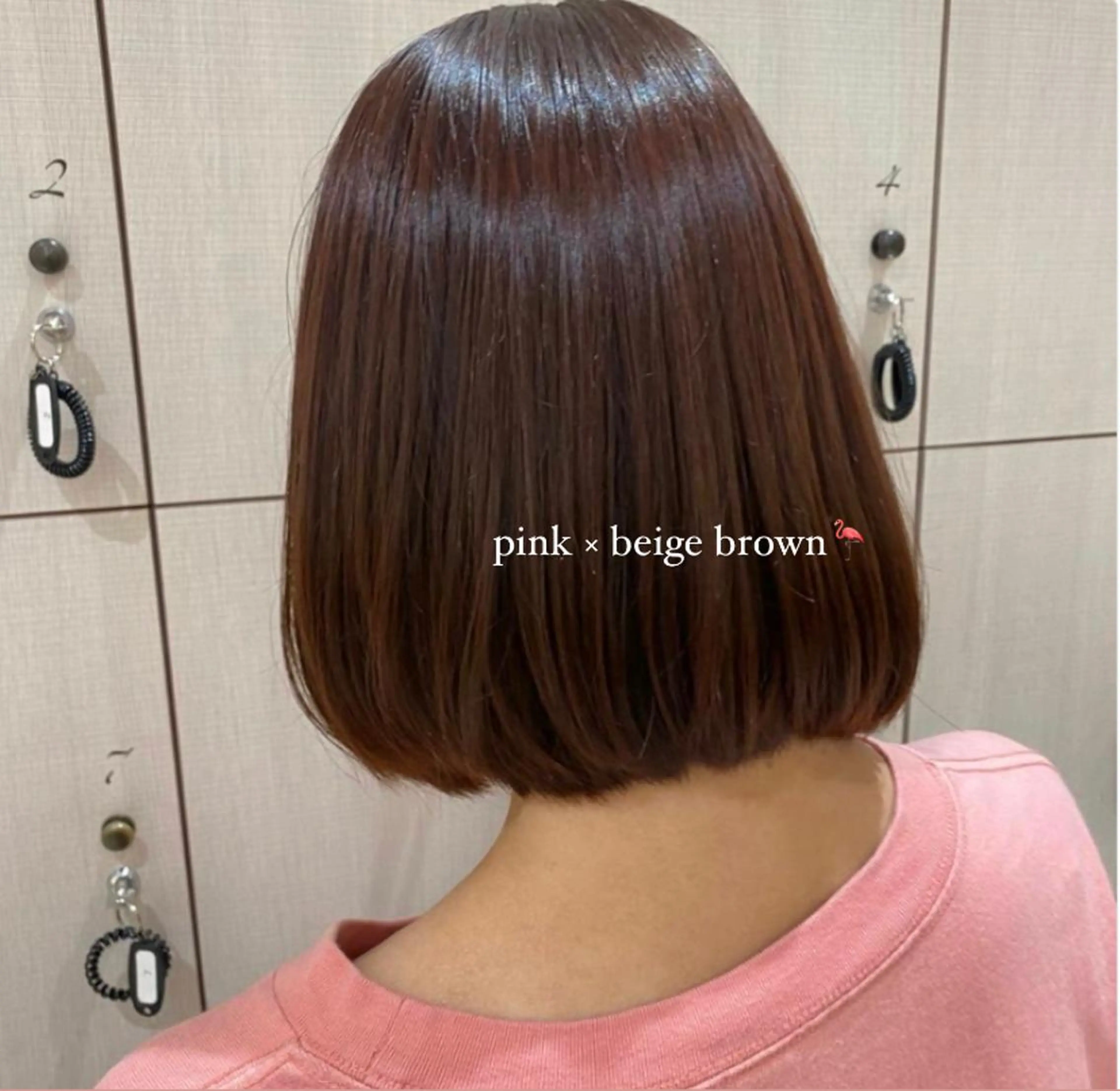 ミディアム 小竹 夏花のヘアスタイル