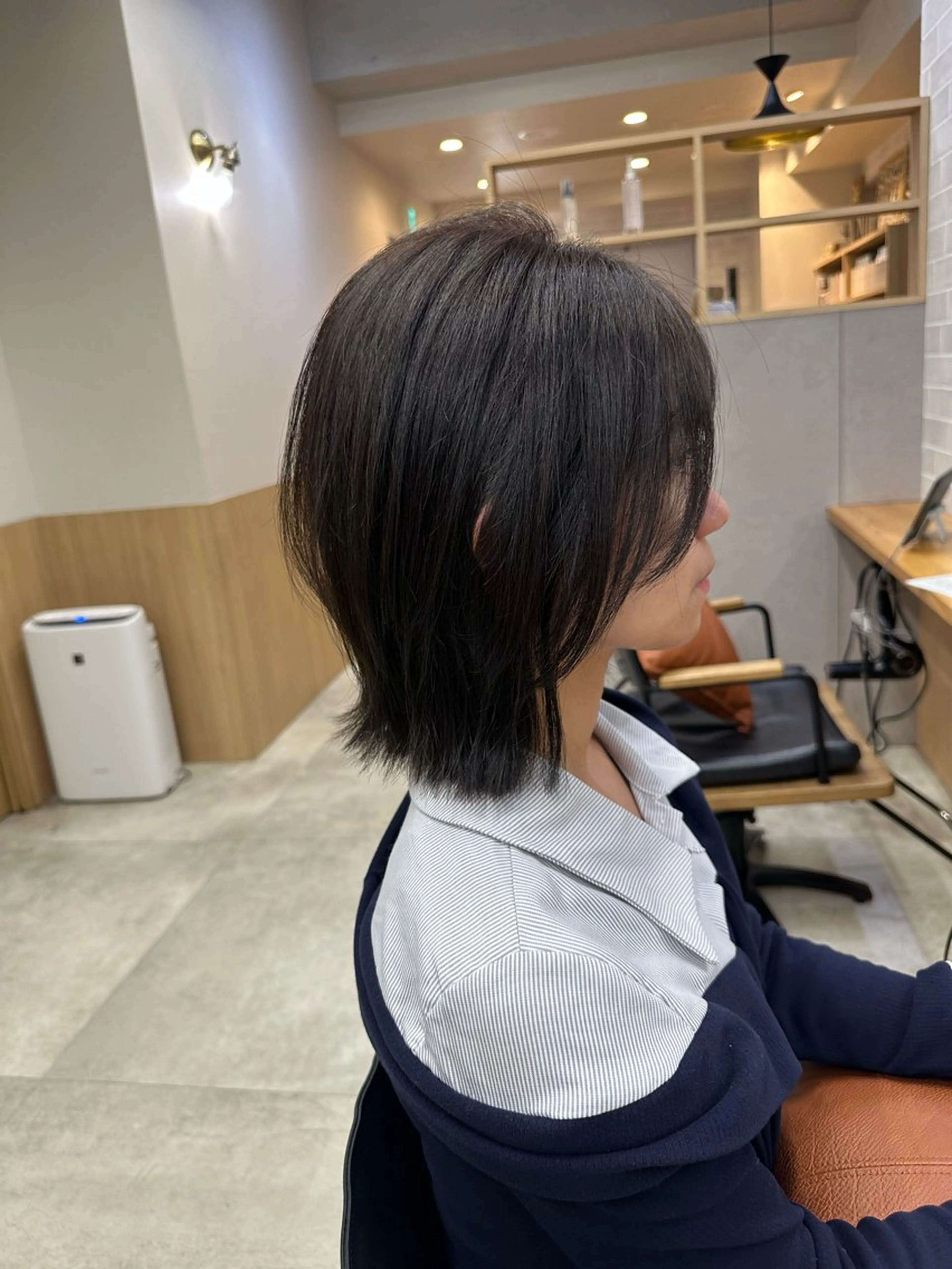 ショート ボブレイヤー ボブ レイヤーカット jaemi／ジェミ カラー診断🌈🌟のヘアスタイル