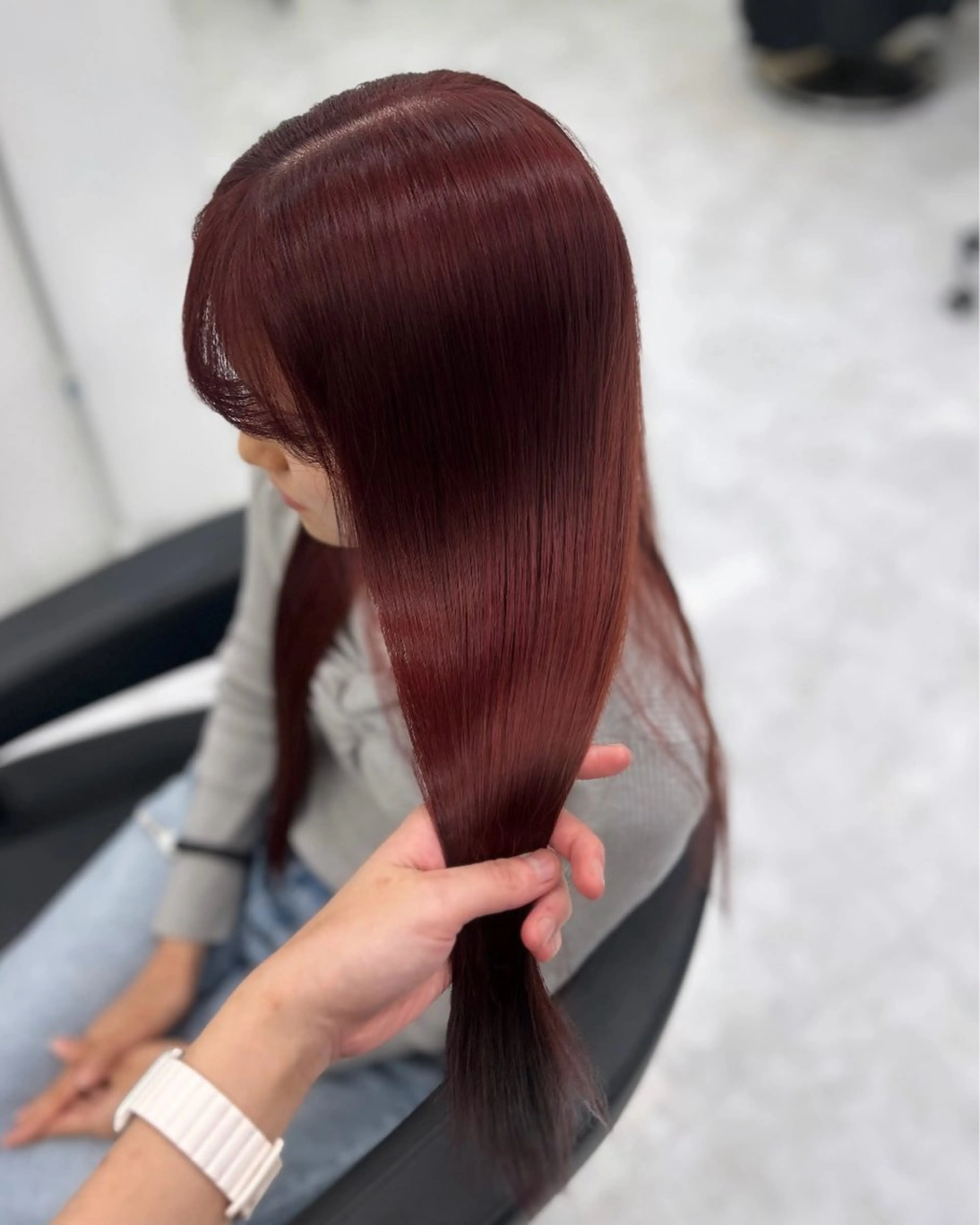 ロング ヘアカラー 🥀艶髪/似合わせ 暖色/まな🥀のヘアスタイル