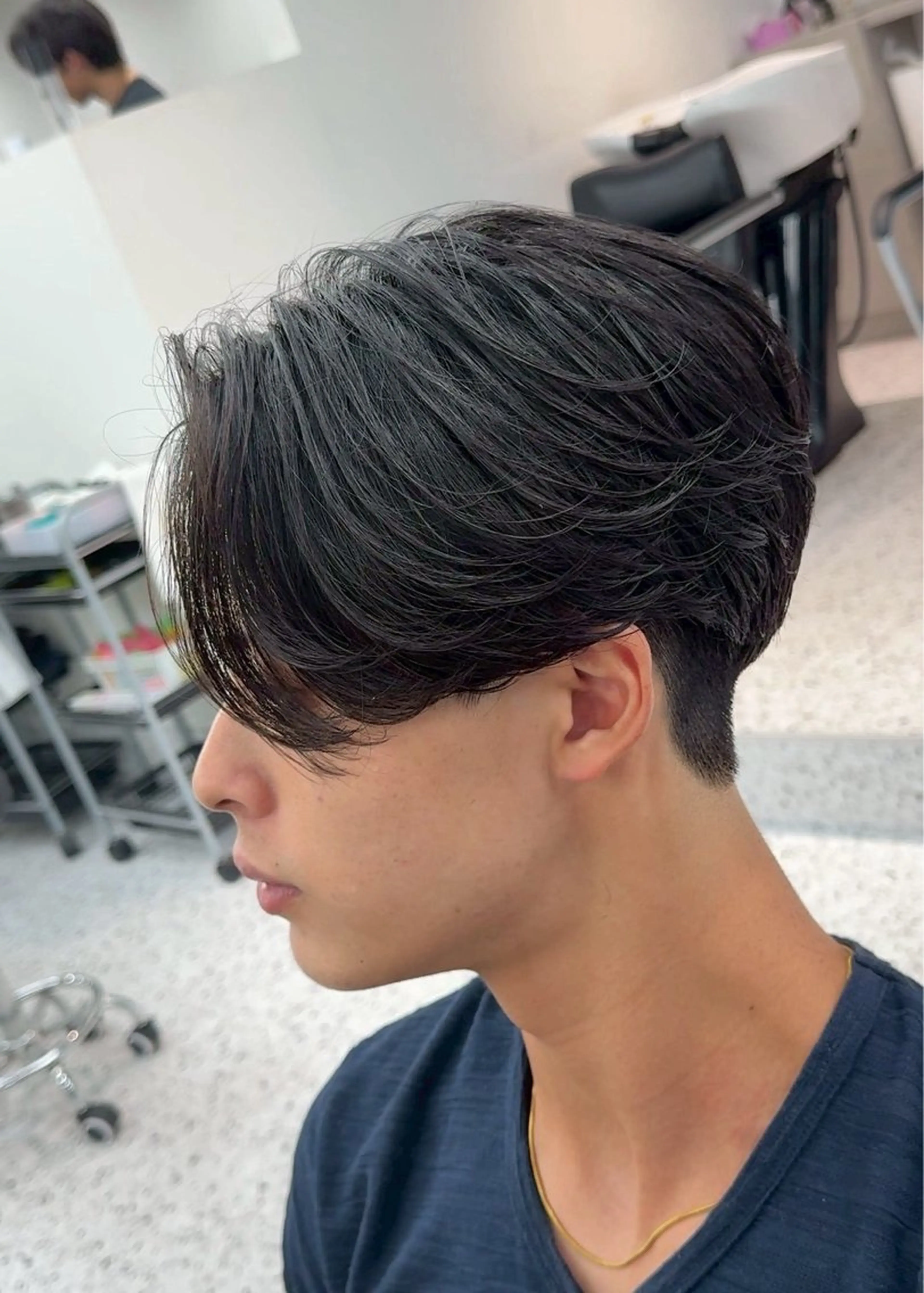 カラー パーマ ✨️メンズ特化波巻き ツイスパ✨️松本真生のヘアスタイル