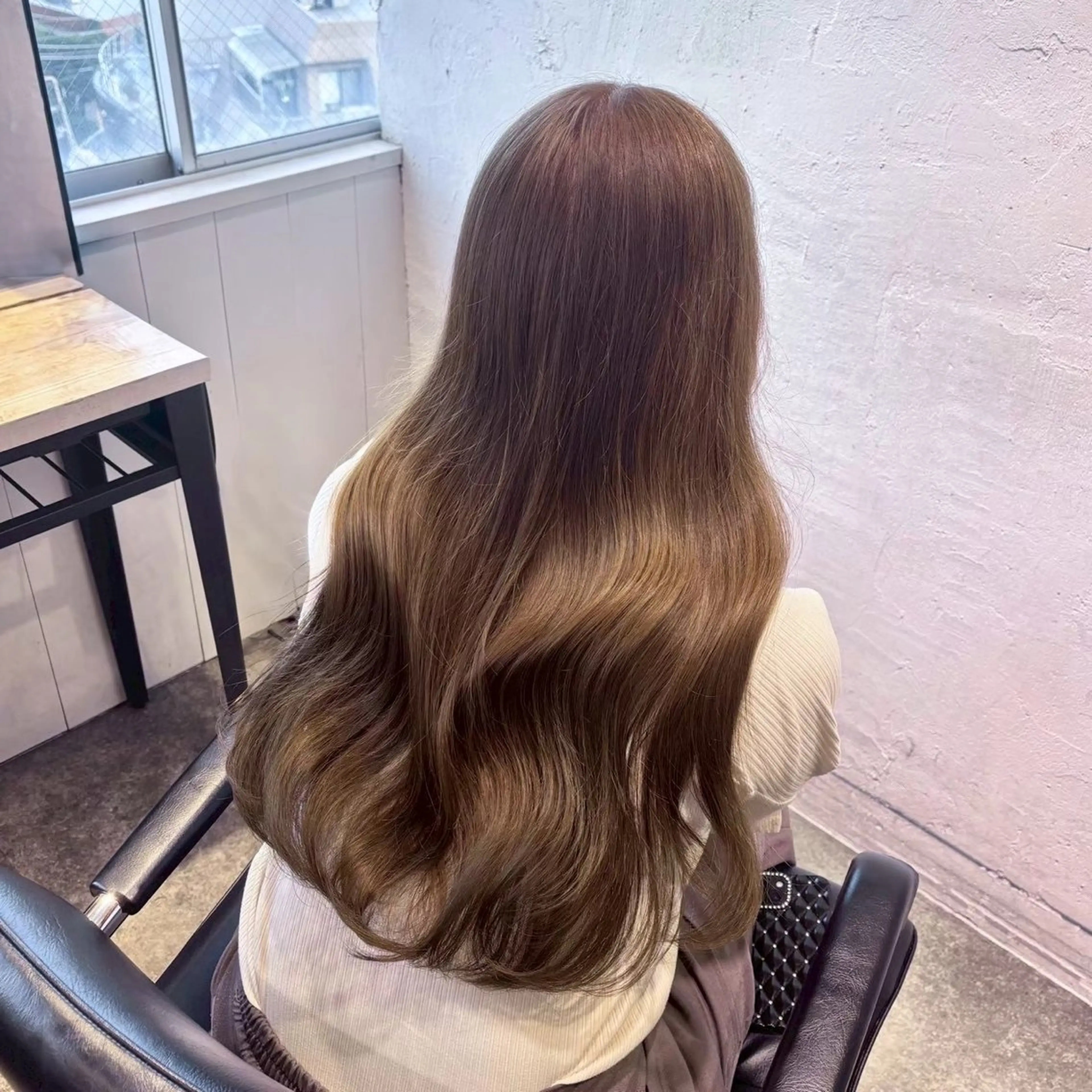 セミロング カラー カット ヘアカラー トリートメント ヘッドスパ ヘアセット 似合わせカラー /髪質改善✨レオンのヘアスタイル