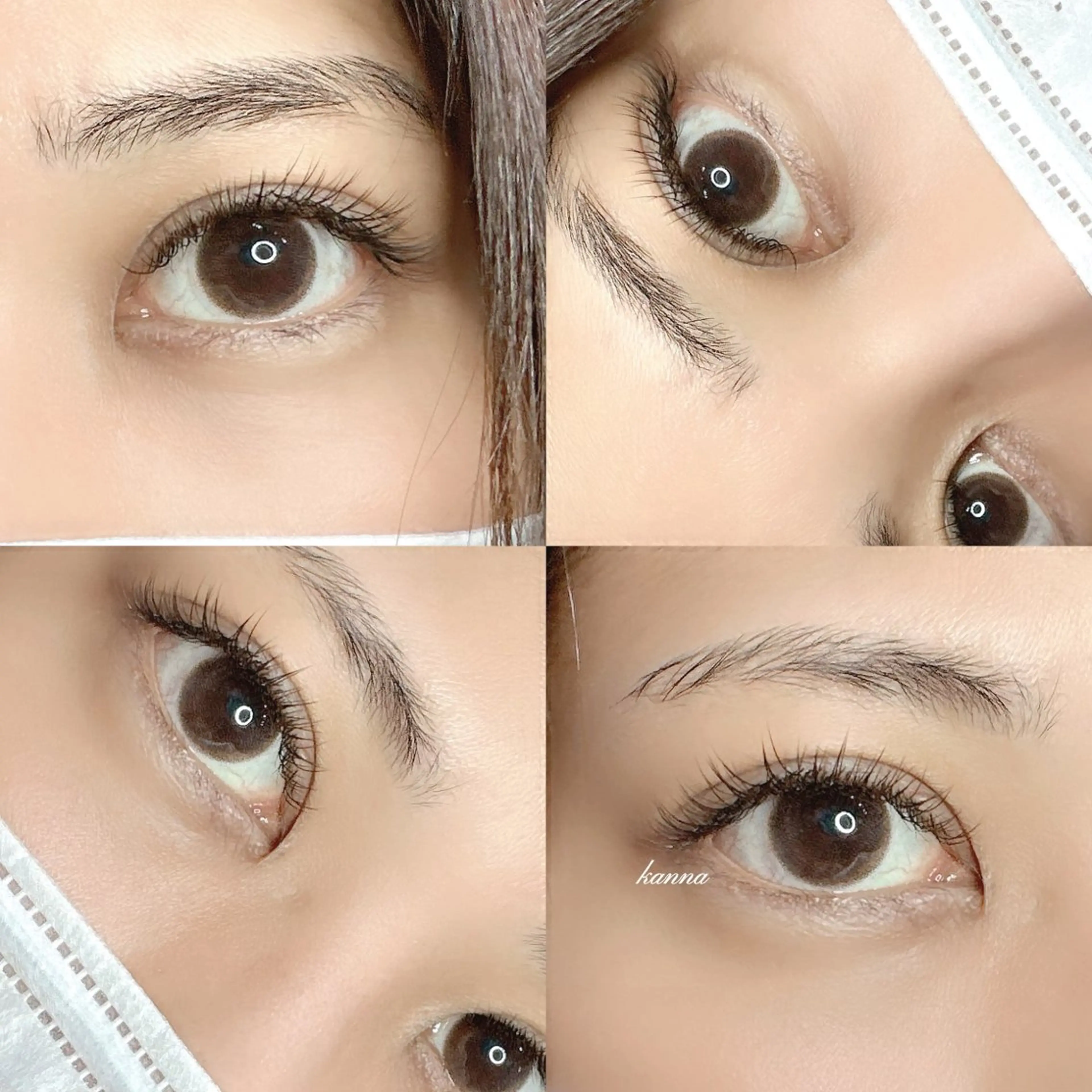 マツエク・マツパ Abientot Kannaのマツエク・マツパデザイン