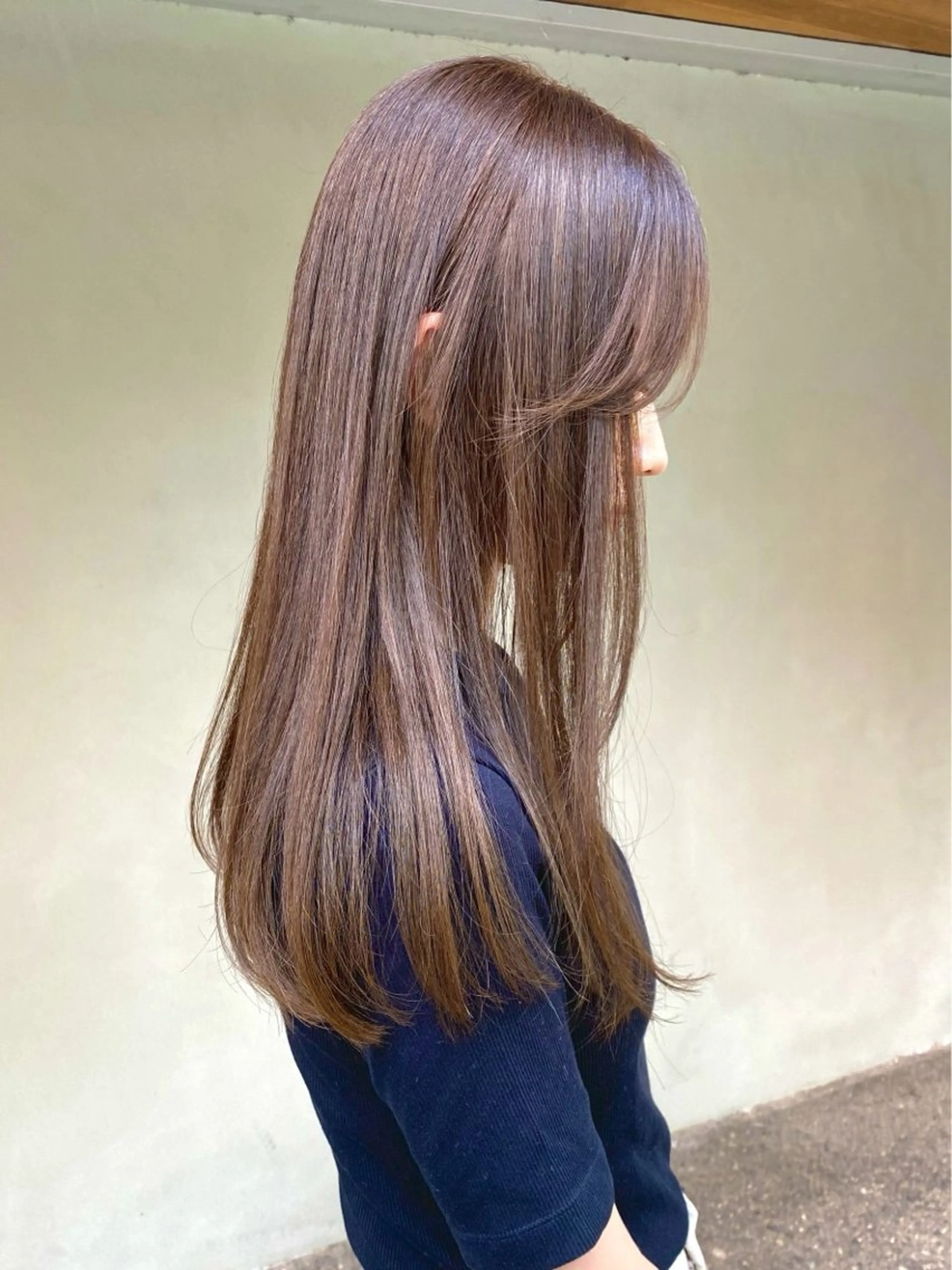 🌻ブリーチなしでつくる透明感ダブルカラー➕トリートメントの写真