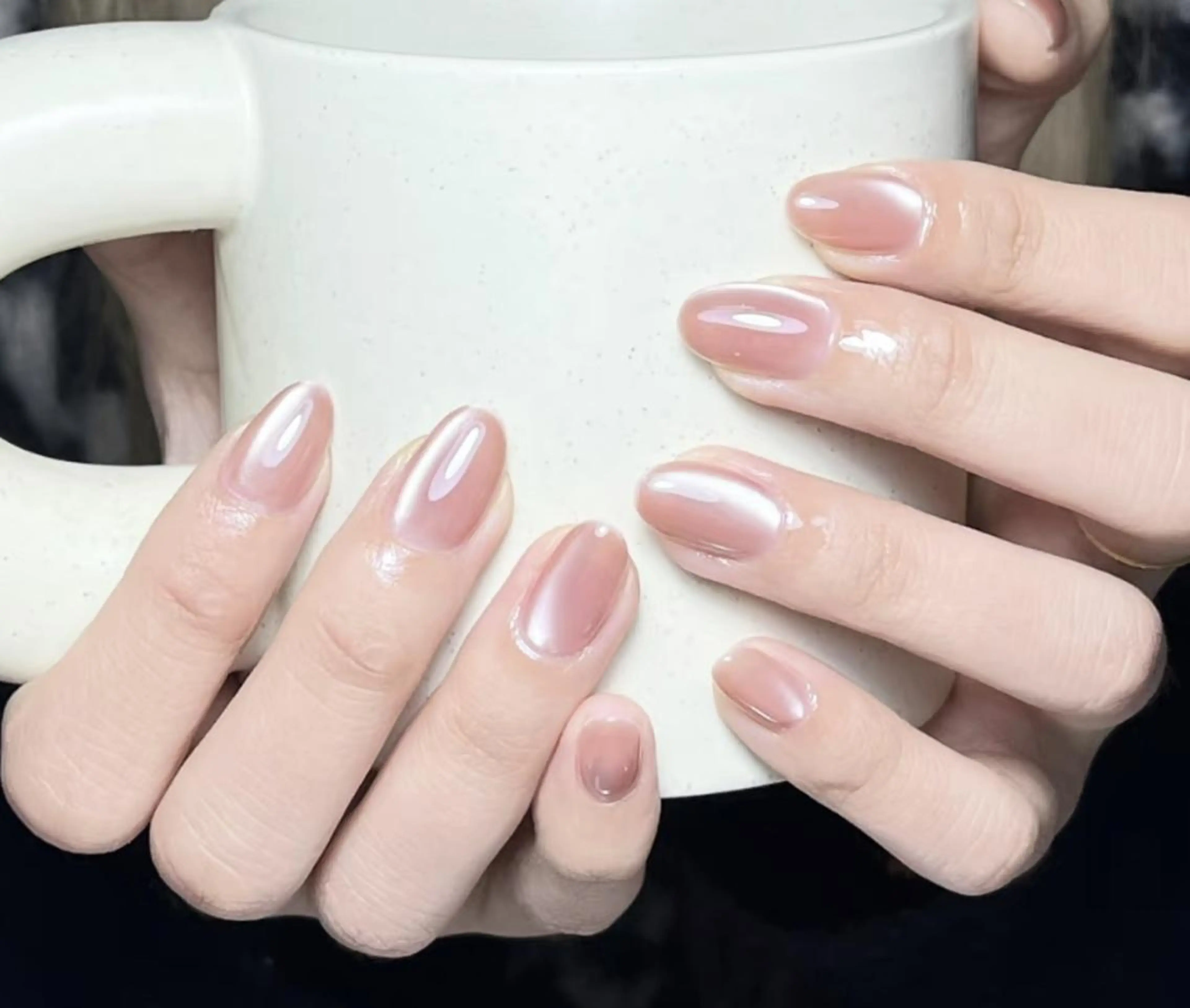 ネイル ハンドネイル ハンドケア 🍑 momo_nailのネイルデザイン