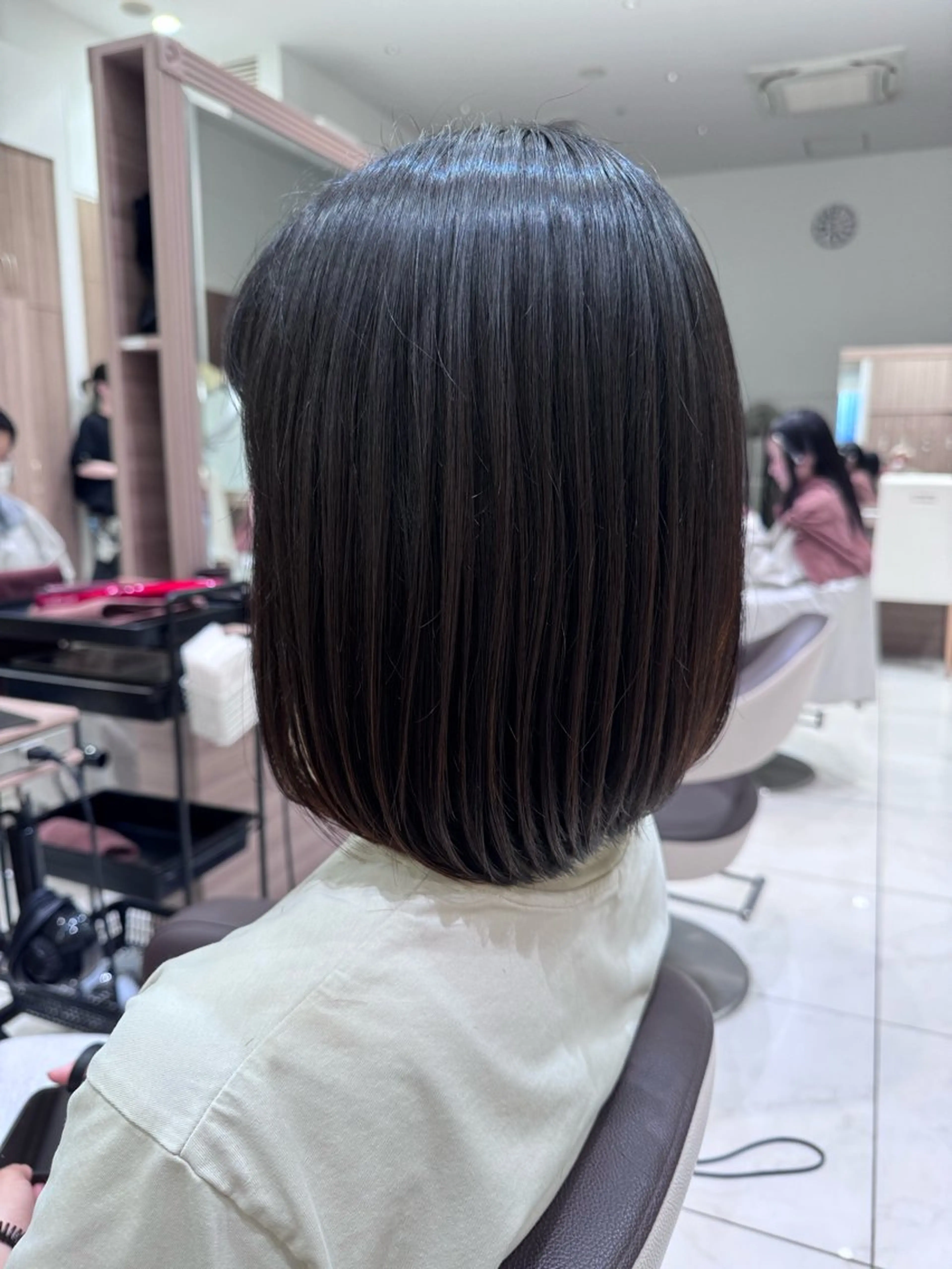ショート カット 縮毛矯正 トリートメント 指原 仁のヘアスタイル