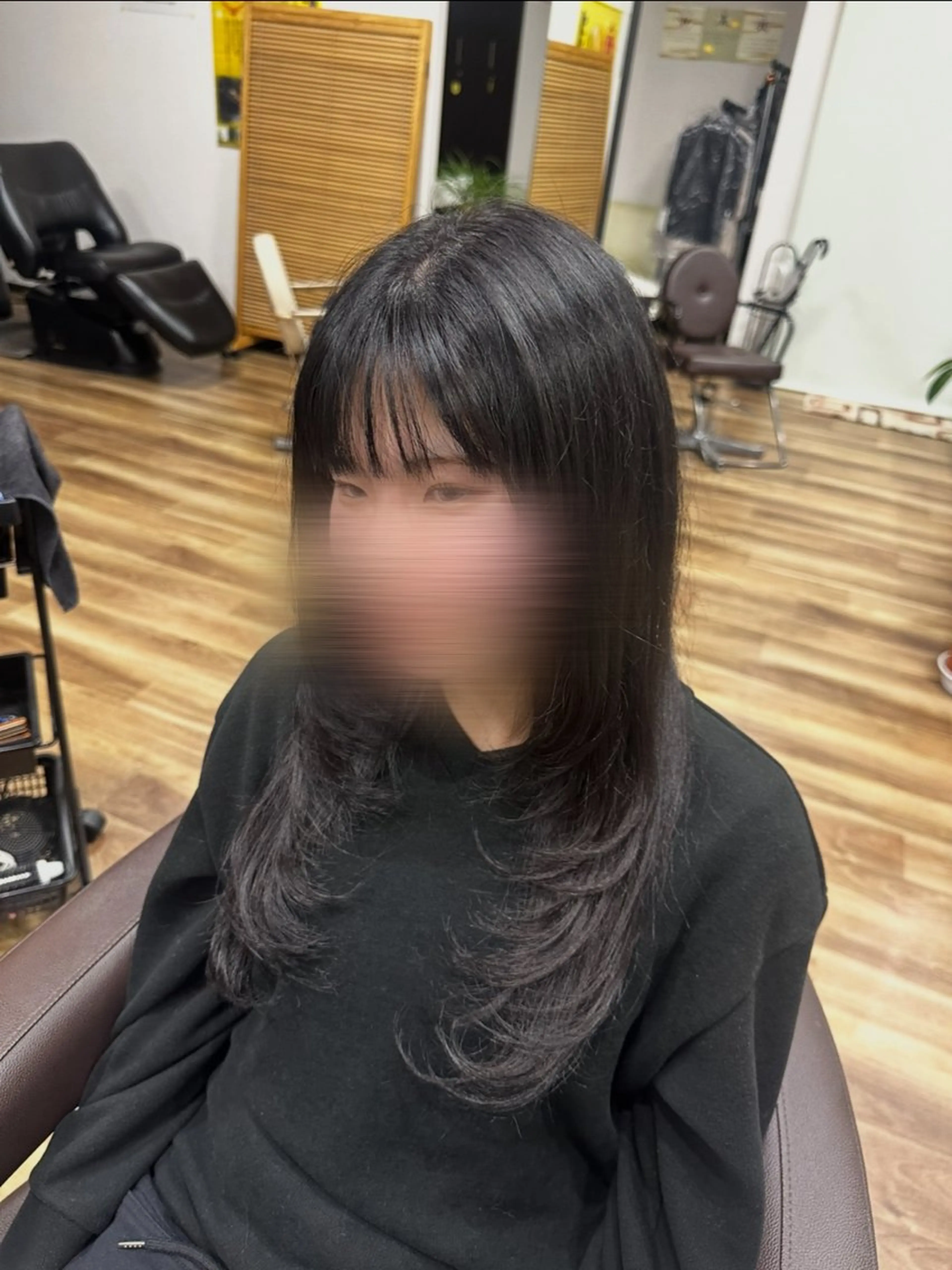 ロング 森 音遠のヘアスタイル