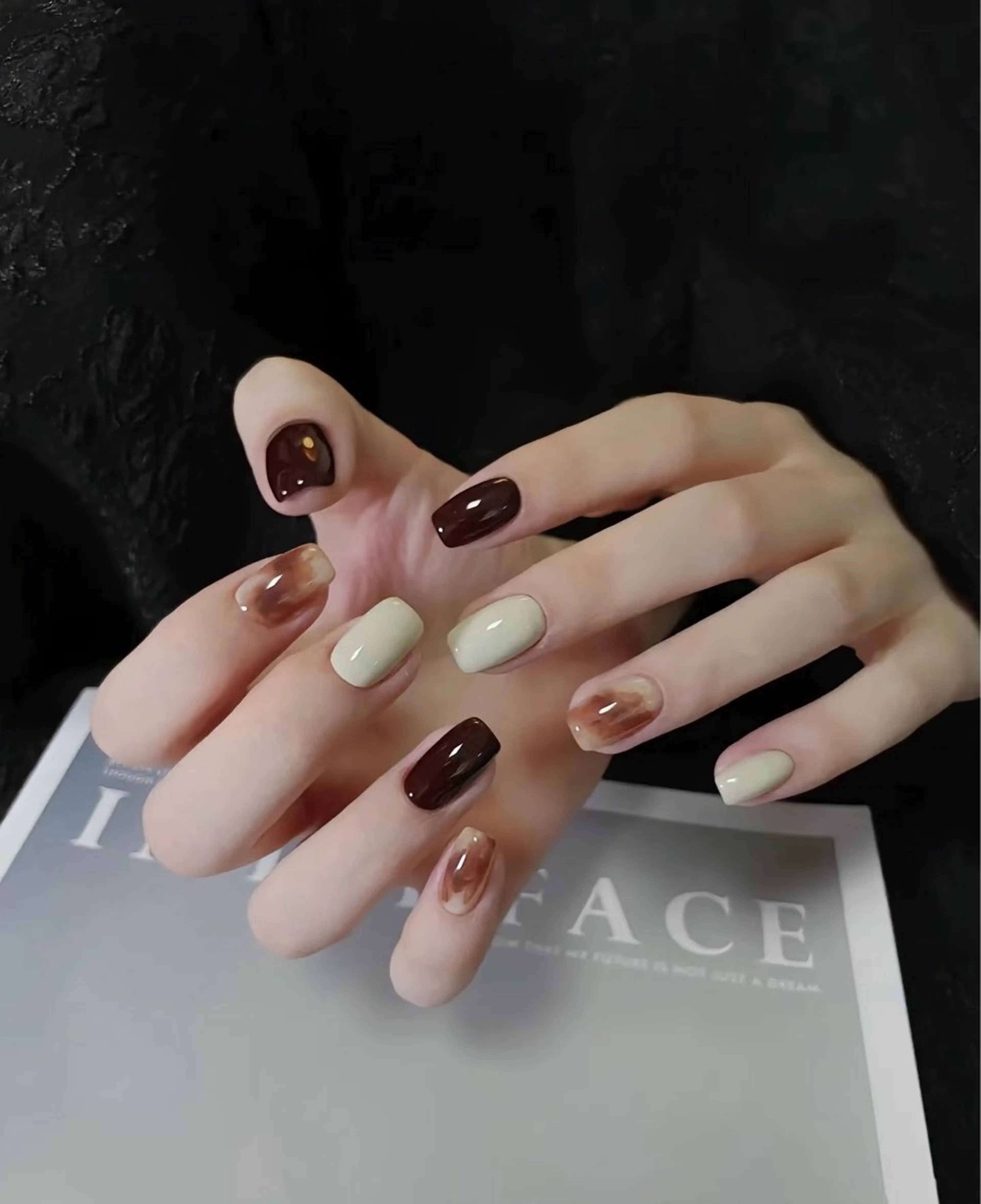 ネイル ハンドネイル 🩵Minmin nail salonのネイルデザイン