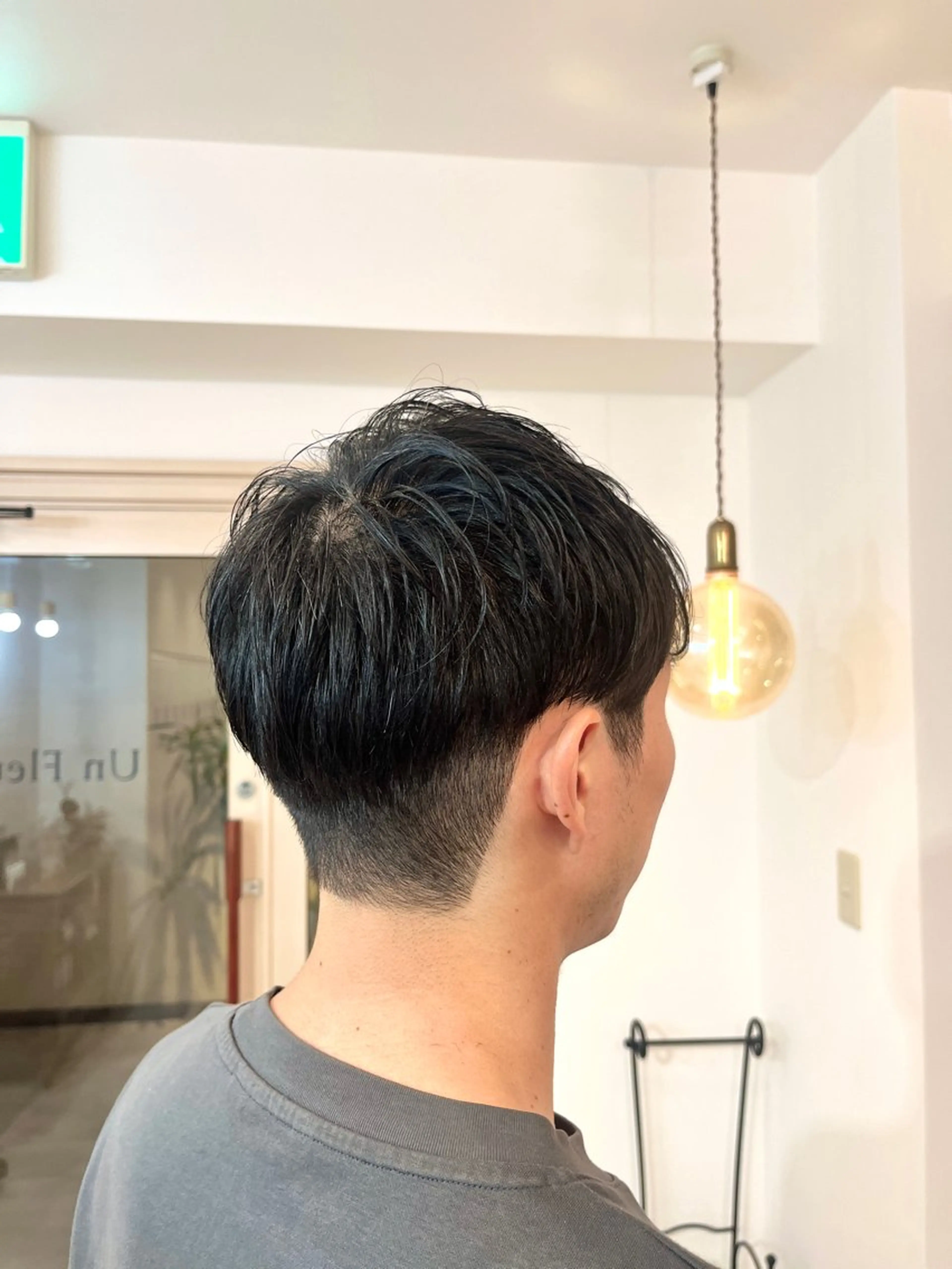 メンズカット+眉カット+炭酸シャンプーの写真