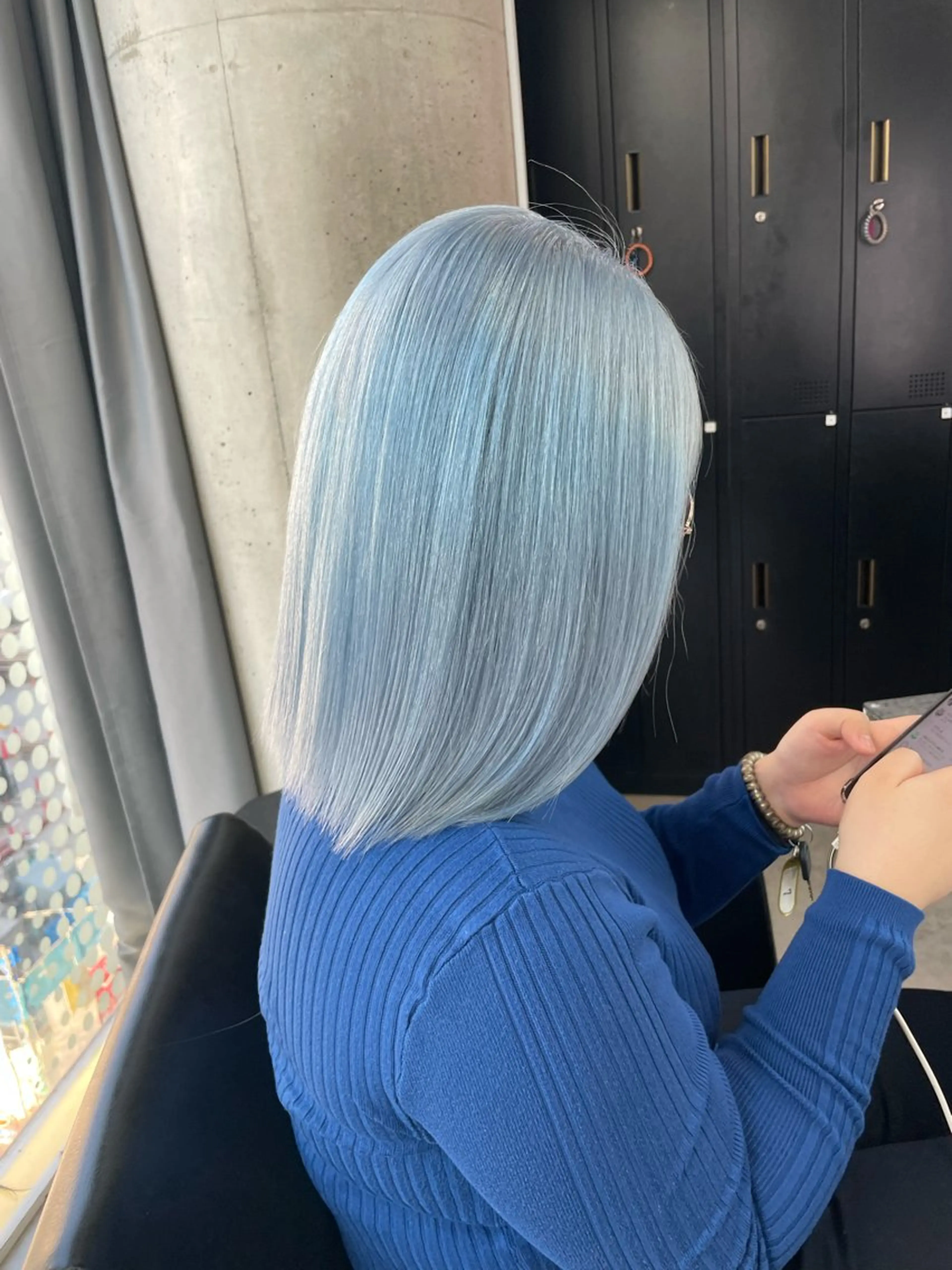 ミディアム カラー ヘアカラー トリートメント ヘアセット 🌟ブリーチ/ボブ/ レイヤー渋谷☀️のヘアスタイル