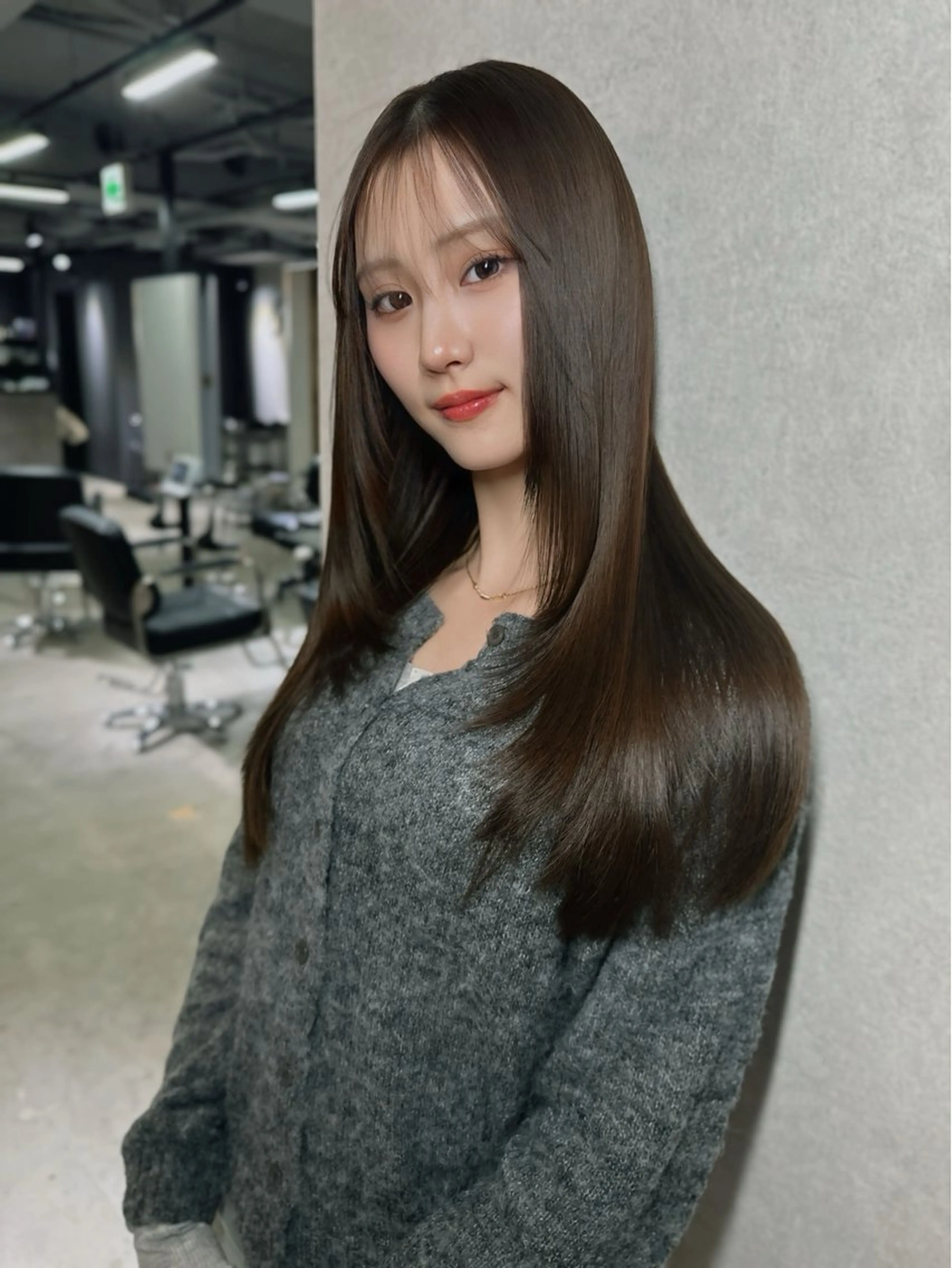 ロング カラー カット ヘアカラー トリートメント ワンホン/エクステ ケラチン/Kaitoのヘアスタイル