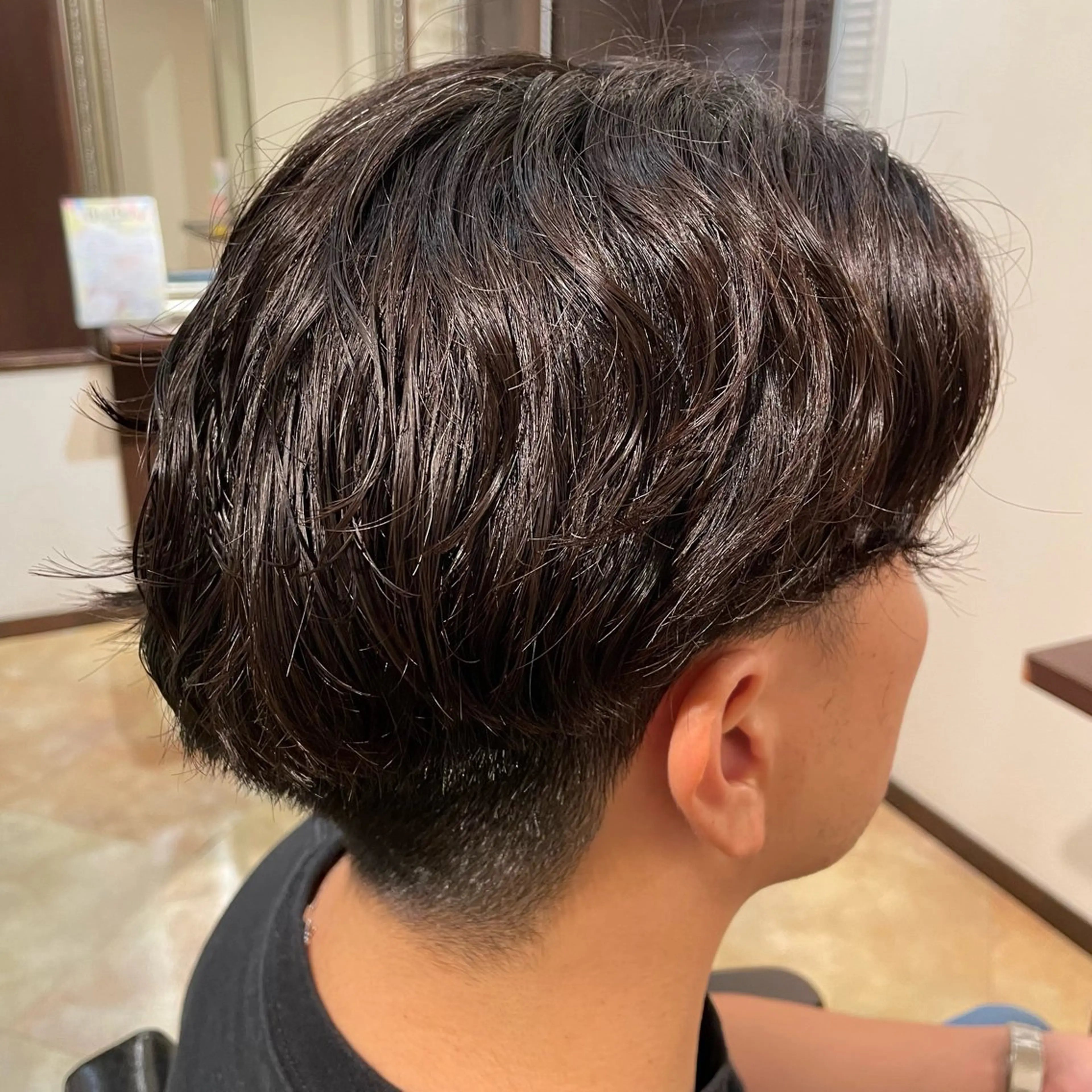 ショート メンズ カット 青田 明日海のヘアスタイル
