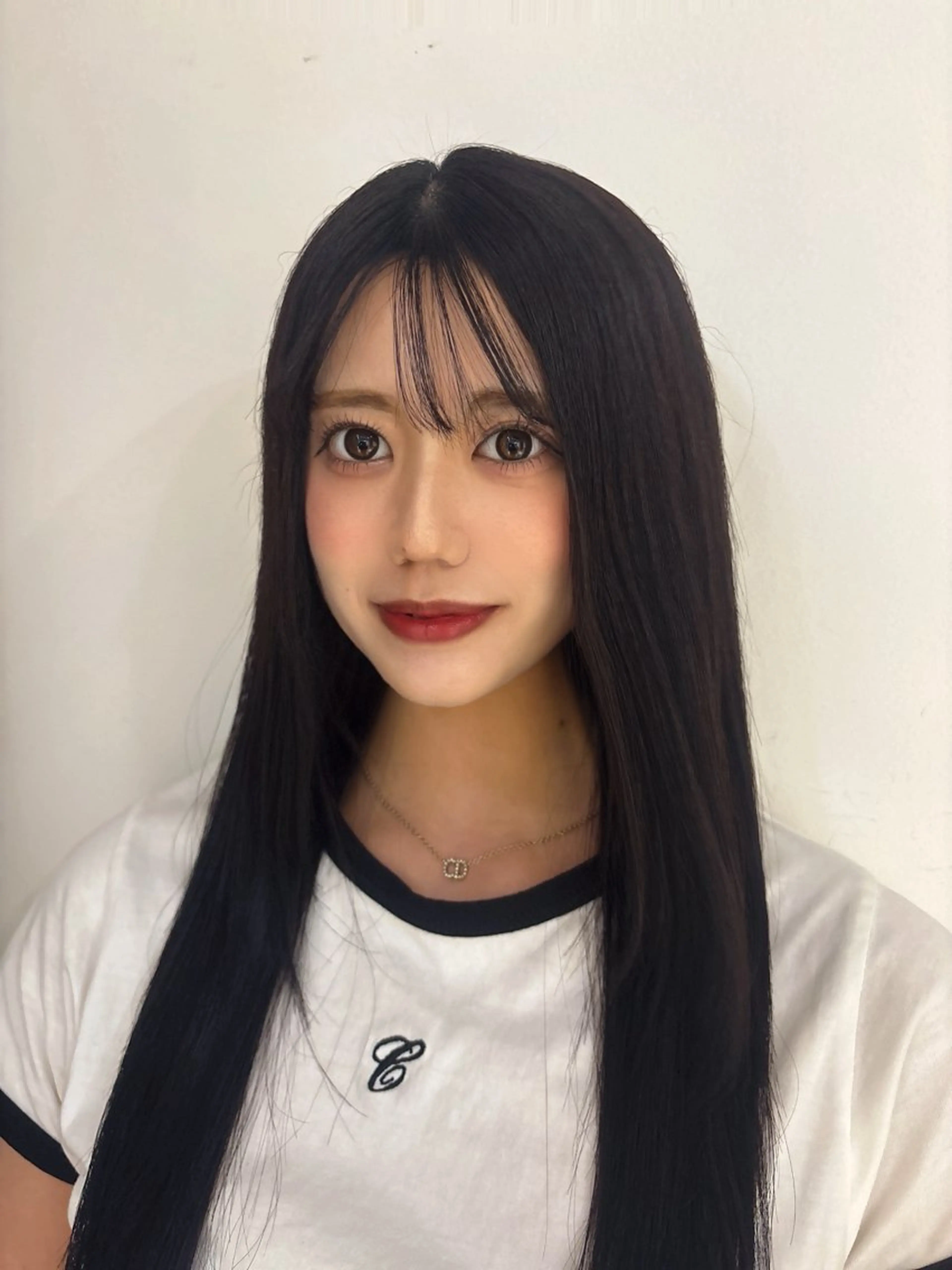 ロング 縮毛矯正 トリートメント ayumi🦖/ 似合わせカラー🤎のヘアスタイル