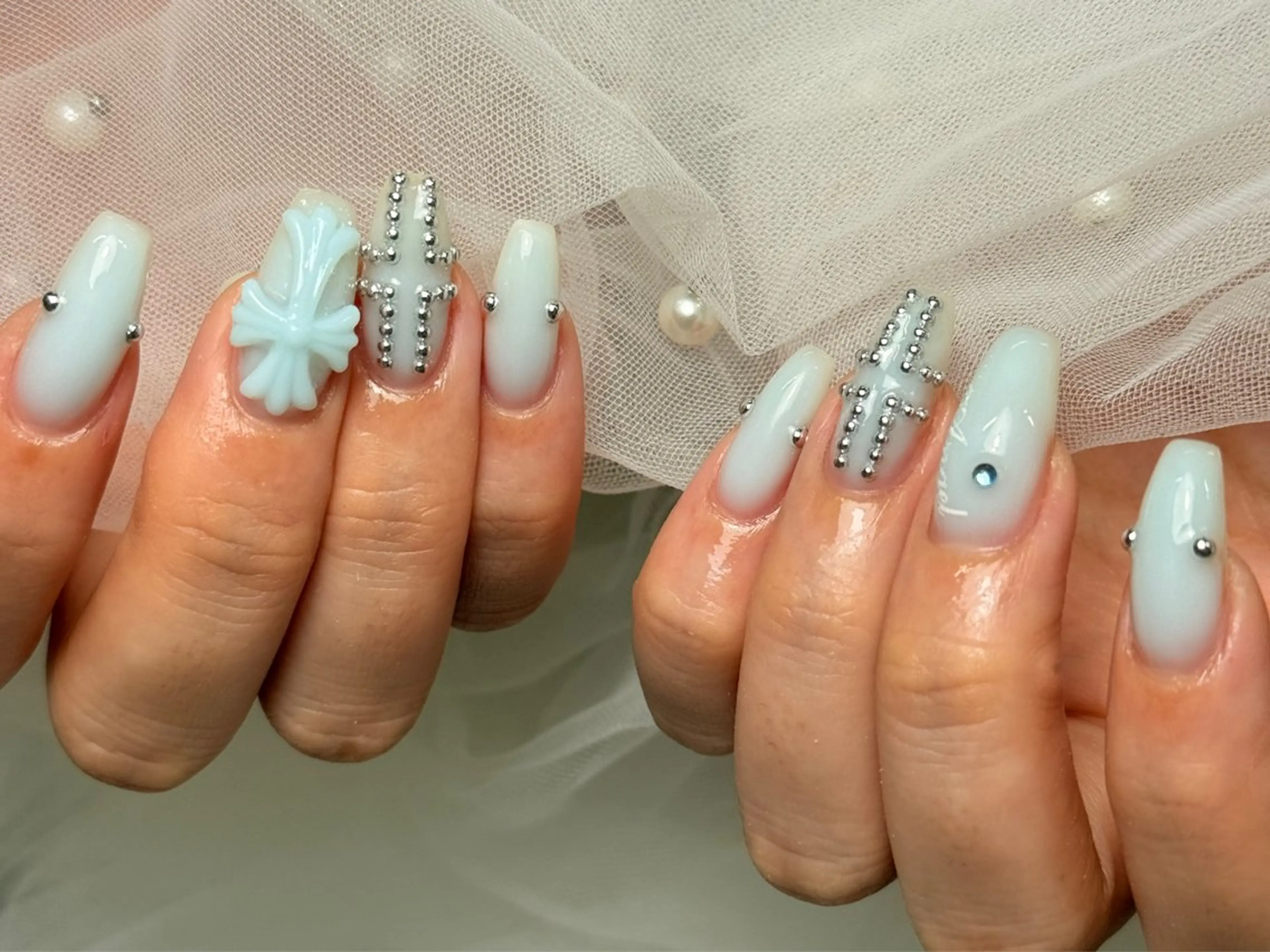 ネイル アートネイル 韓国ネイル ワンホンネイル ハンドネイル ToliyDeliy Nail Salonのネイルデザイン