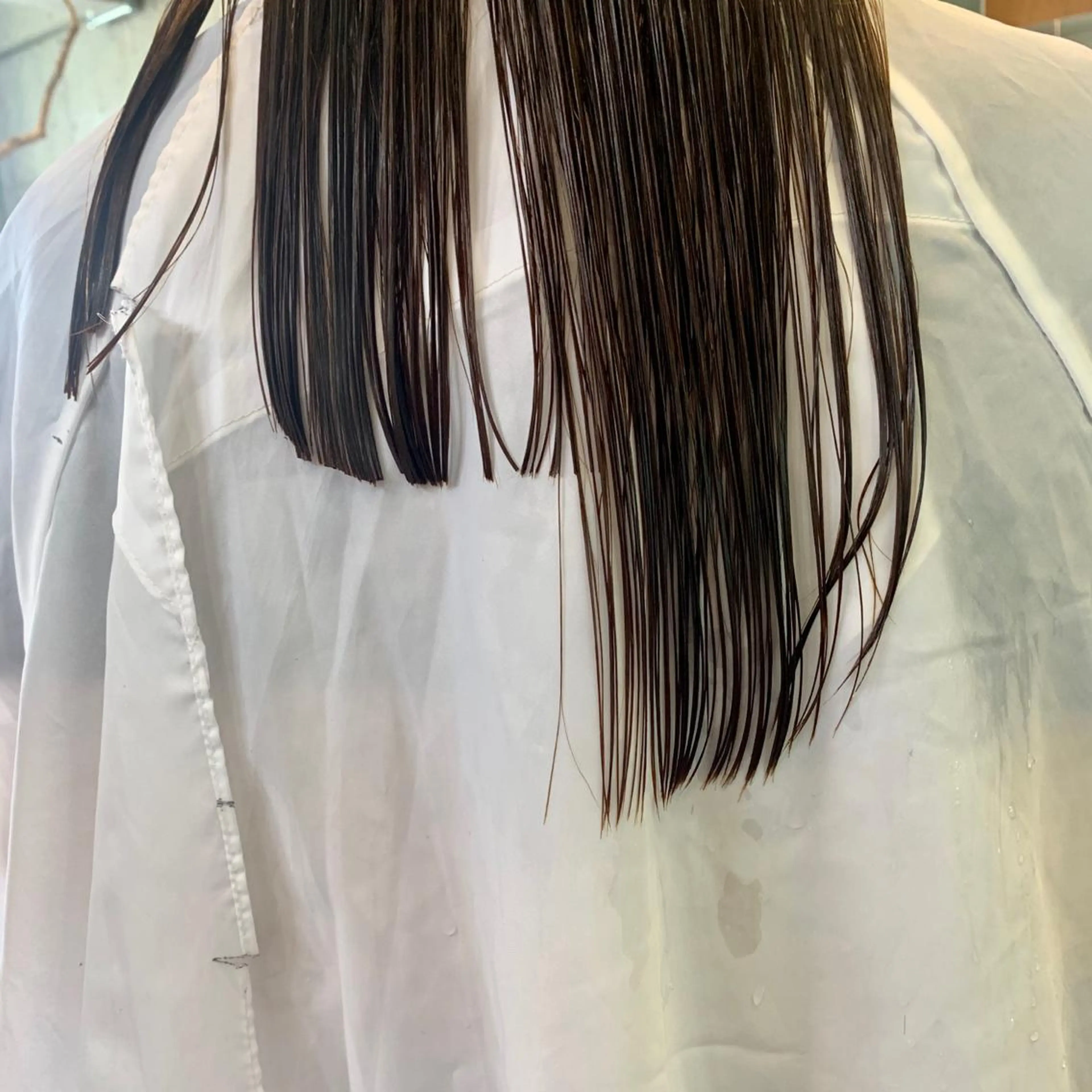 セミロング 柔らかブラウン/顔周 りレイヤー♡ユウシのヘアスタイル