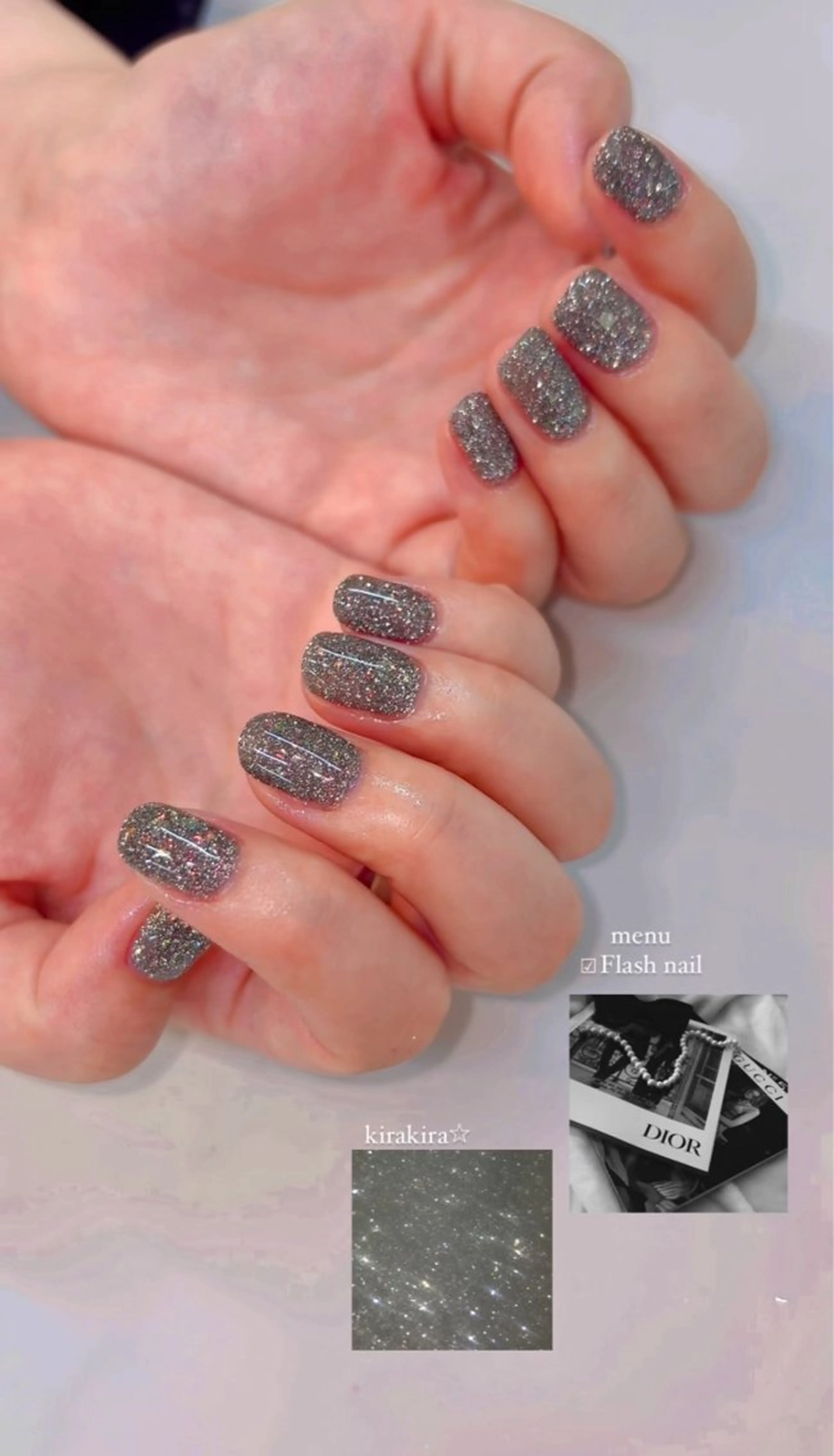 🧁ハンド ラメグラカラー オフあり※新規様以外の他店オフの方追加料金1100円頂きます🙇‍♀️の写真