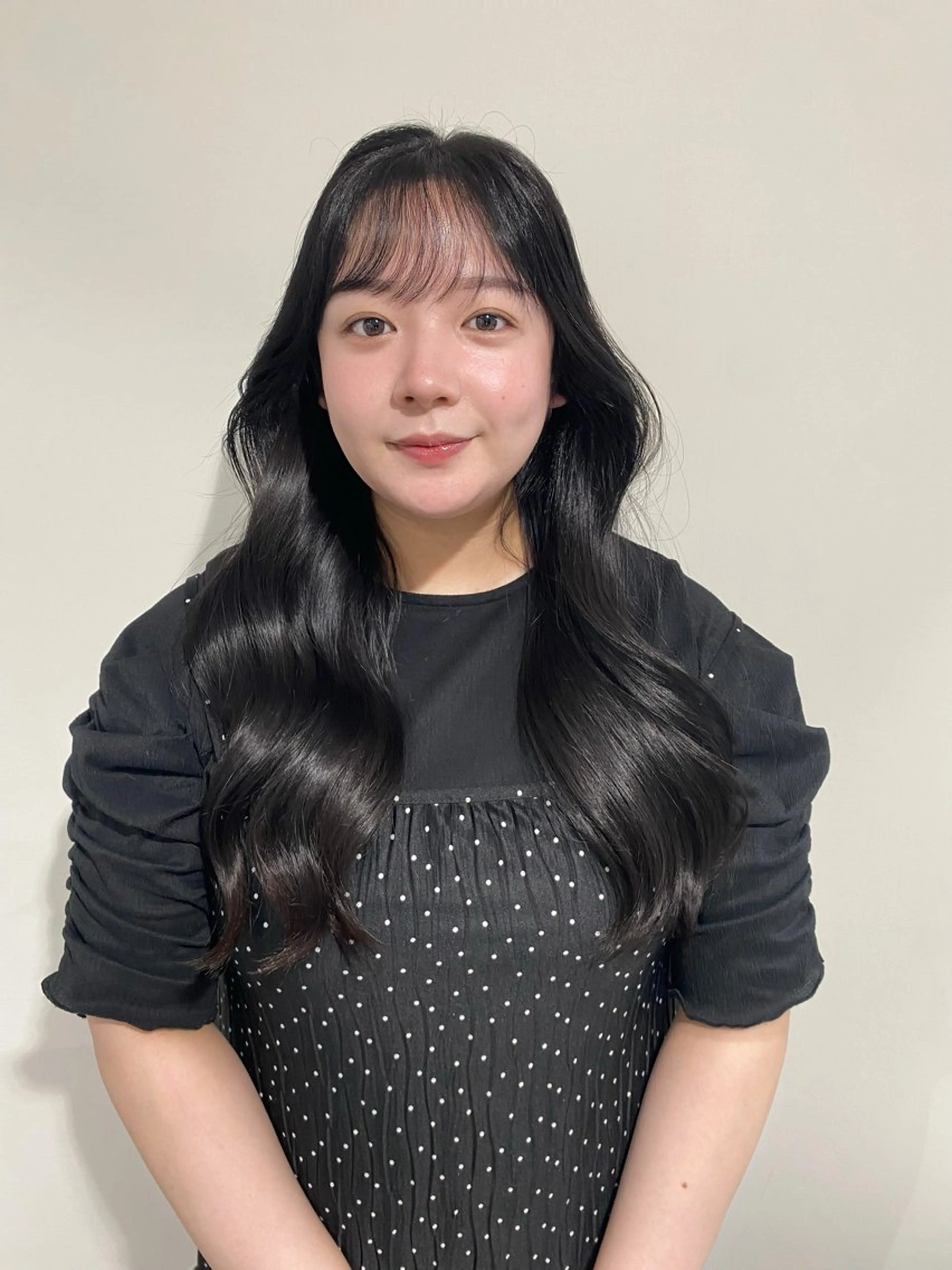 カラー AO所属・RISAKO 艶髪モテヘア🎀府中のヘアスタイル