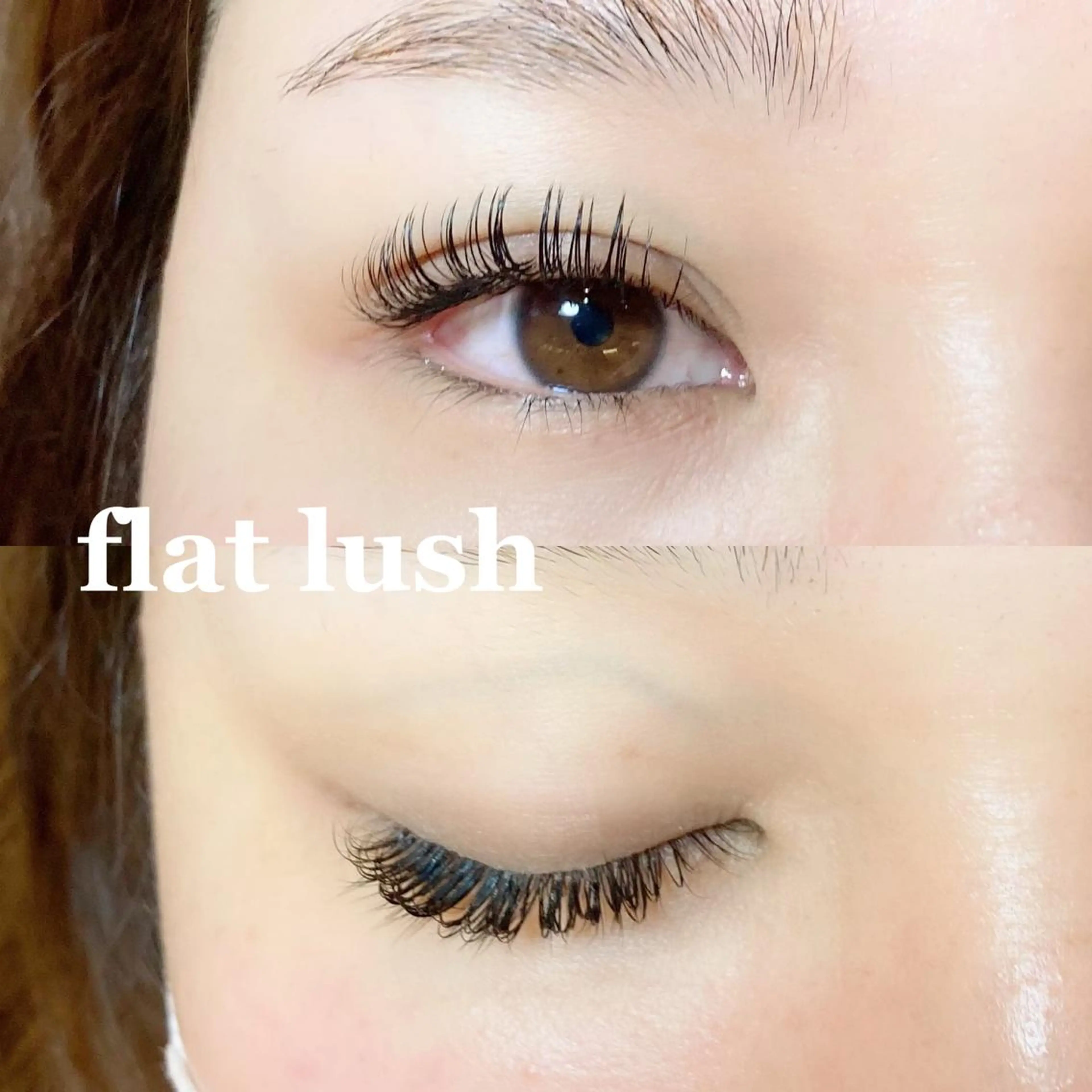 キッズ マツエク・マツパ Dカール フラットラッシュ sola: neolive出沼のマツエク・マツパデザイン