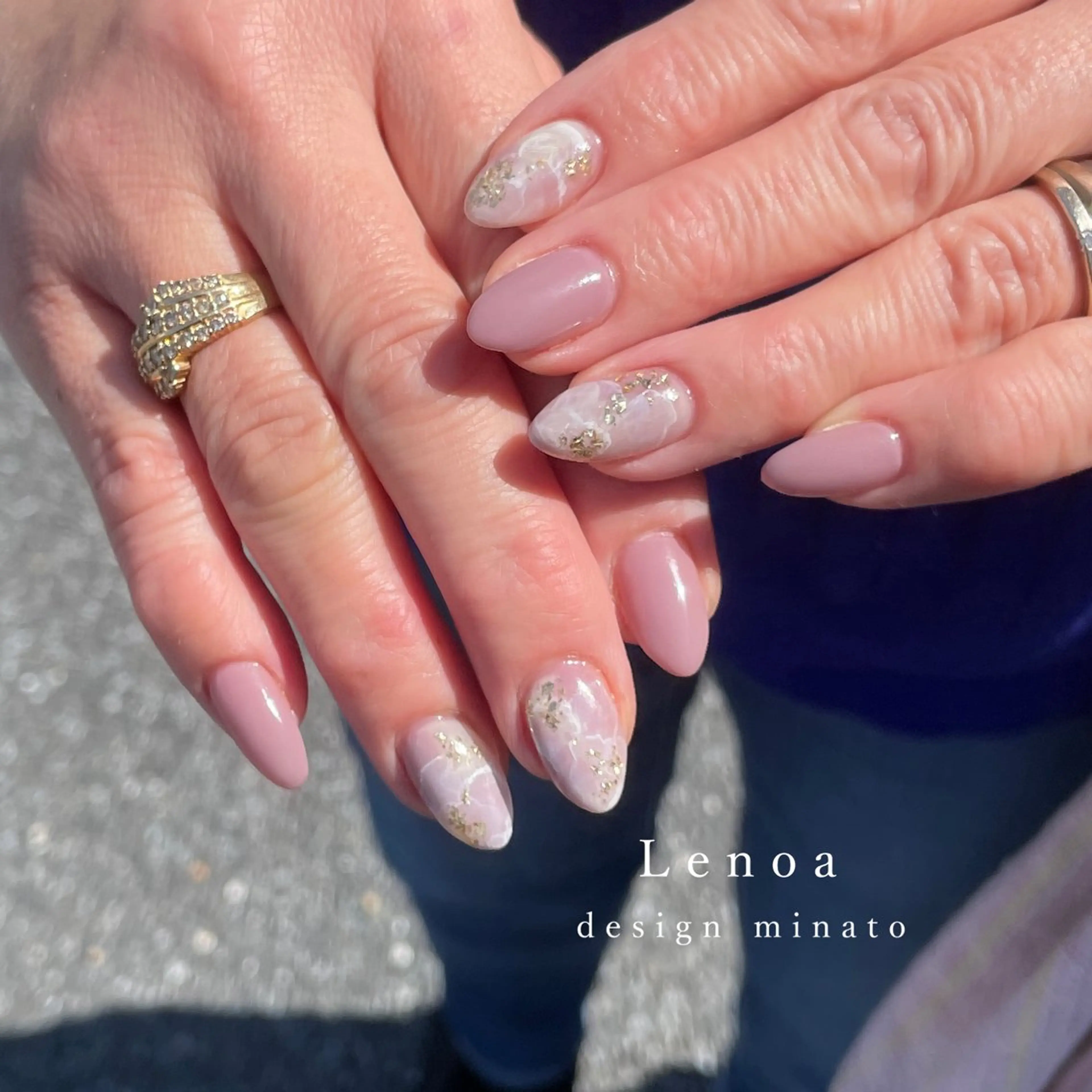 ネイル ハンドネイル Lenoa minatoのネイルデザイン