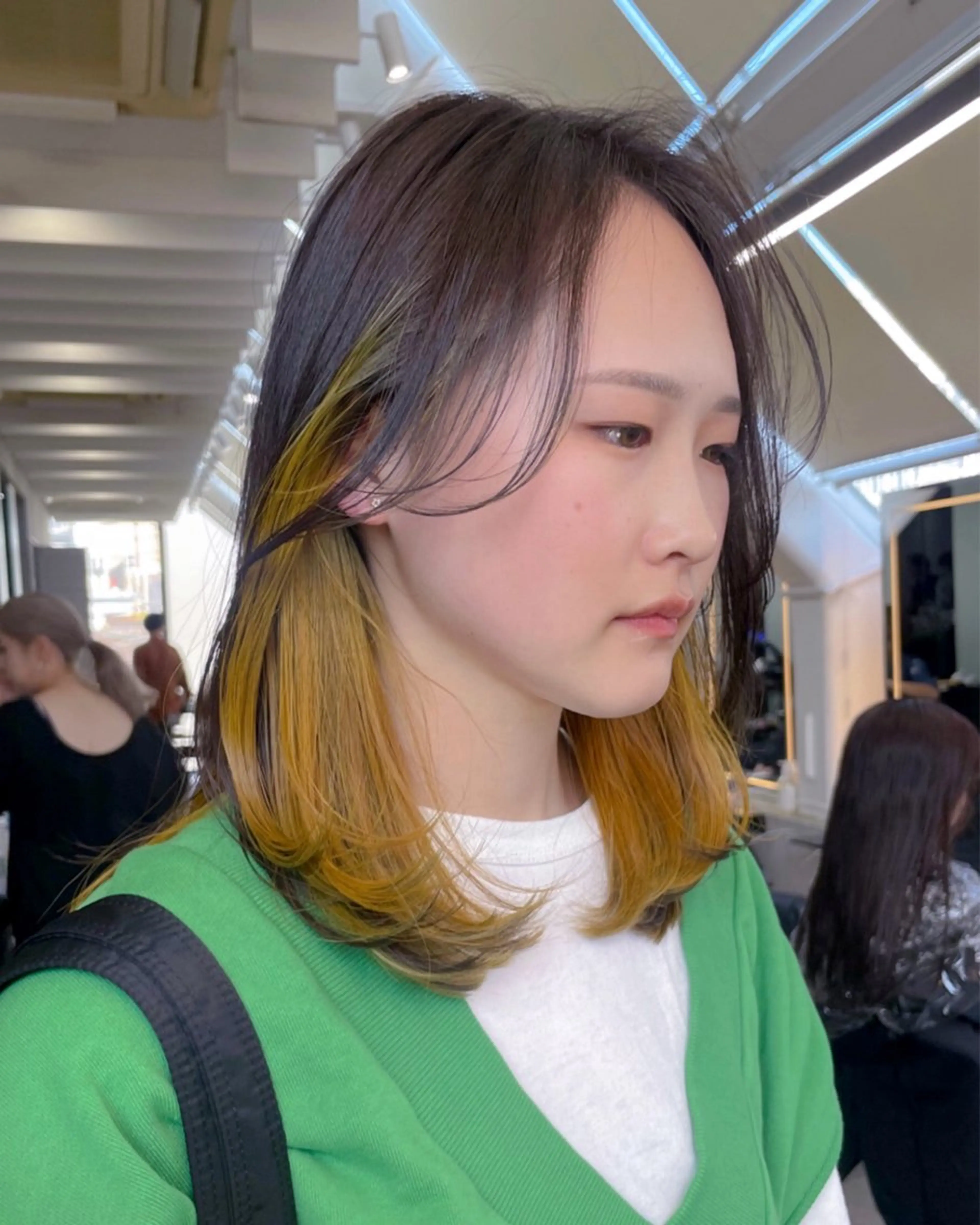 ミディアム カラー ブリーチ 似合わせカット カット ヘアカラー トリートメント レイヤー/ブリーチ ♥️【木坂 桃歌】のヘアスタイル