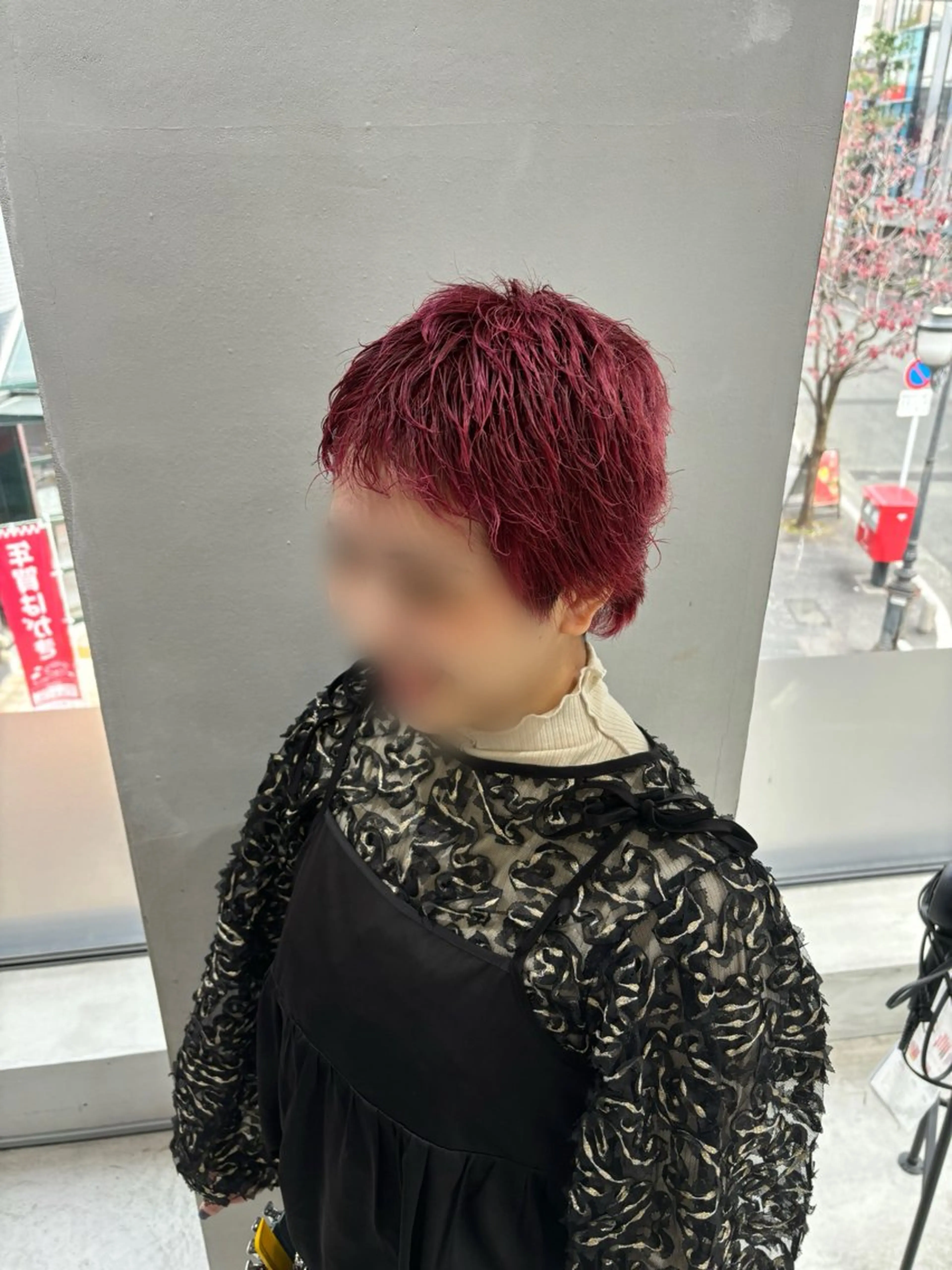 ショート カラー パーマ little光の森/ Sayaのヘアスタイル