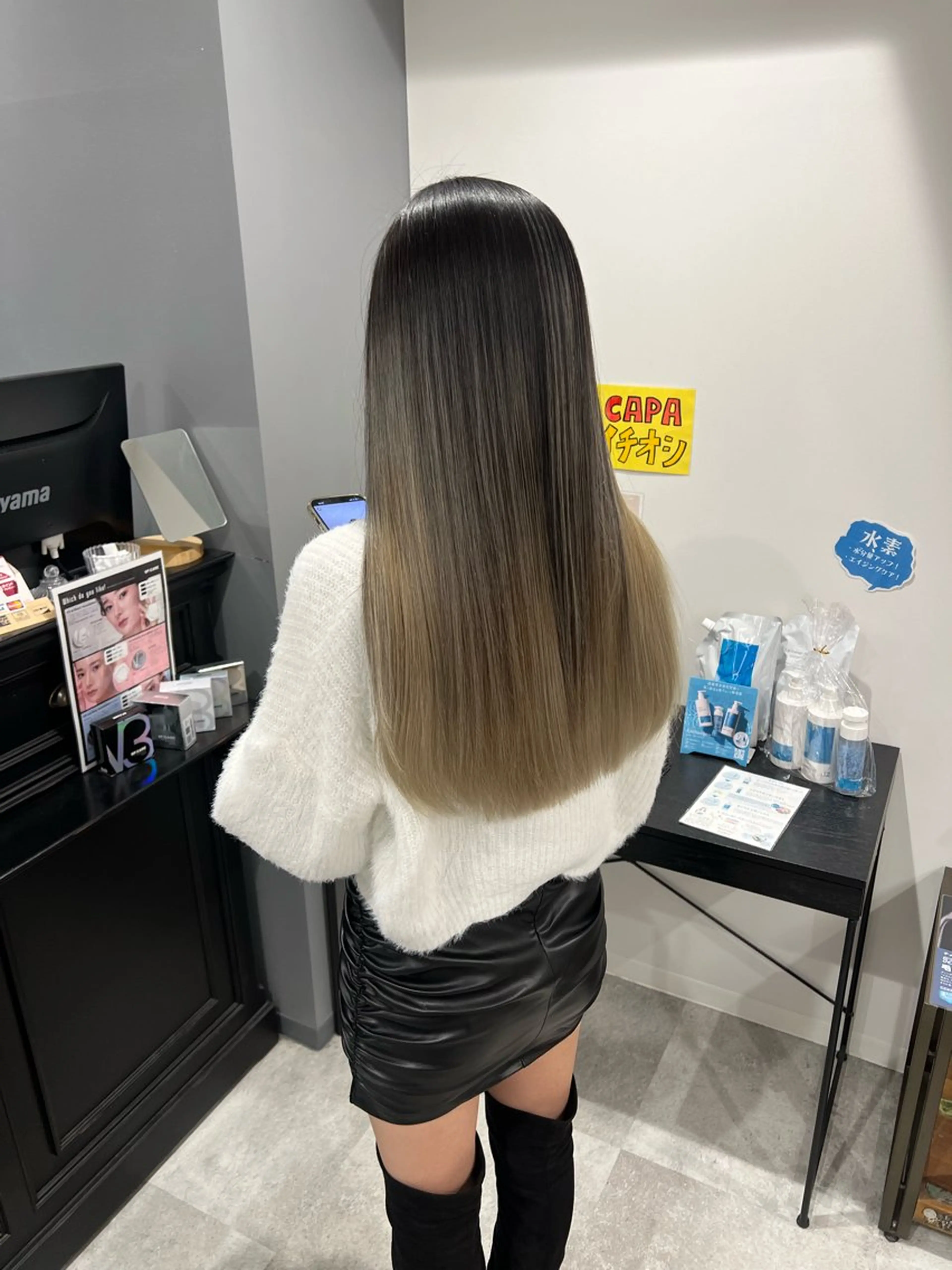 ロング メンズカット/シャ ドウパーマ/KOBAのヘアスタイル