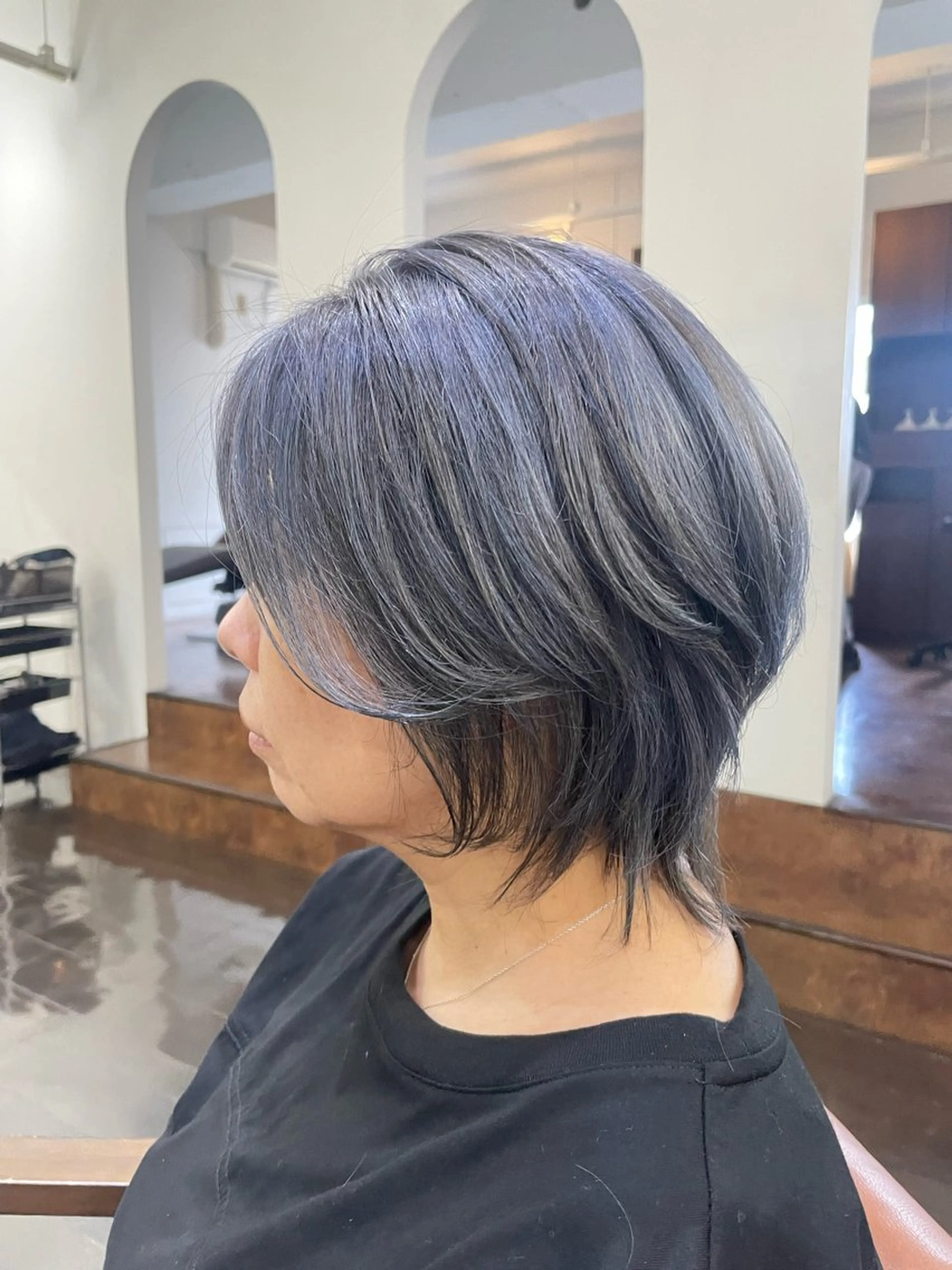 ミディアム 【店長】ショート 似合わせ🦩相羽里美のヘアスタイル