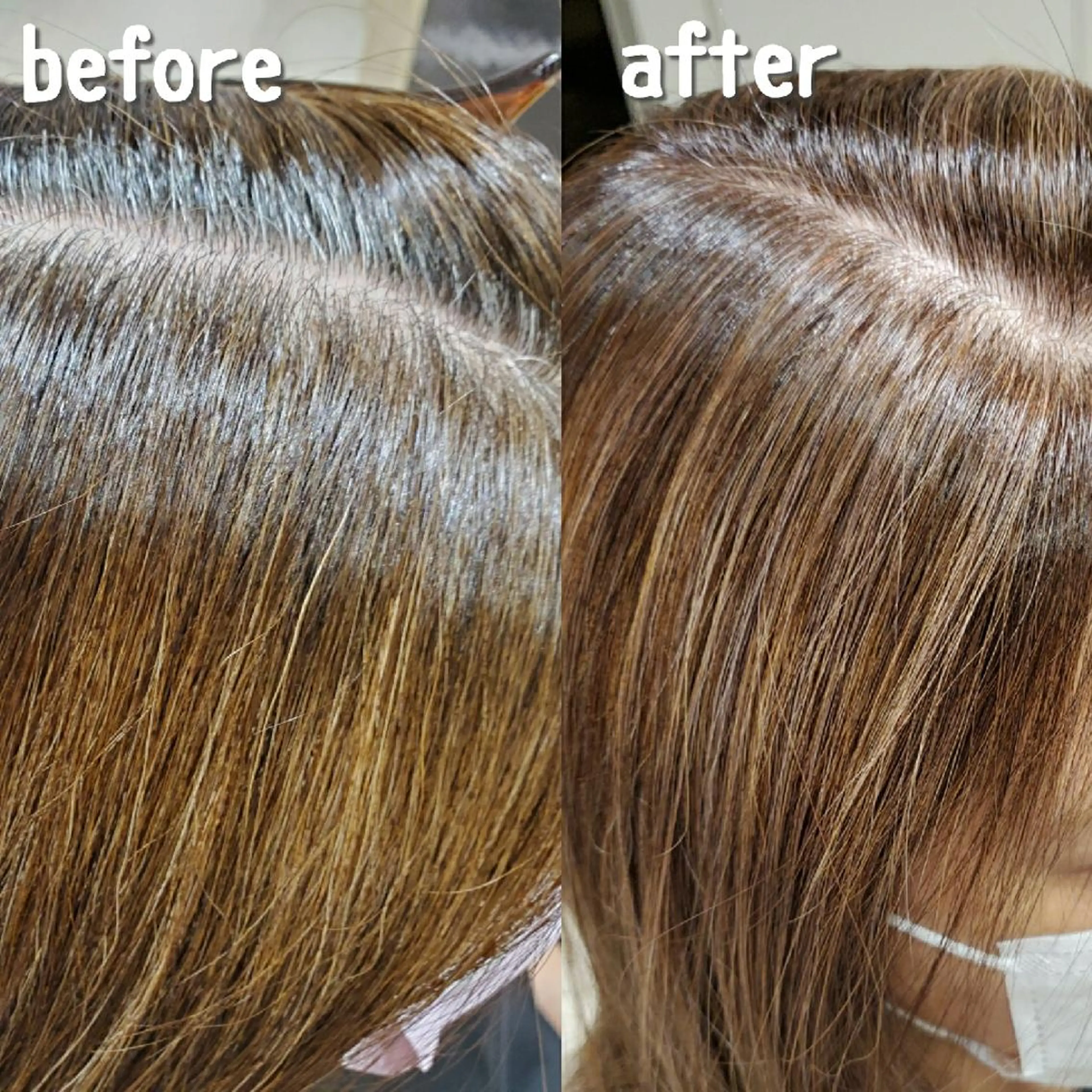 カラー ハイライトカラー ヘアカラー トリートメント 難波/白髪ぼかし/ KAORIのヘアスタイル