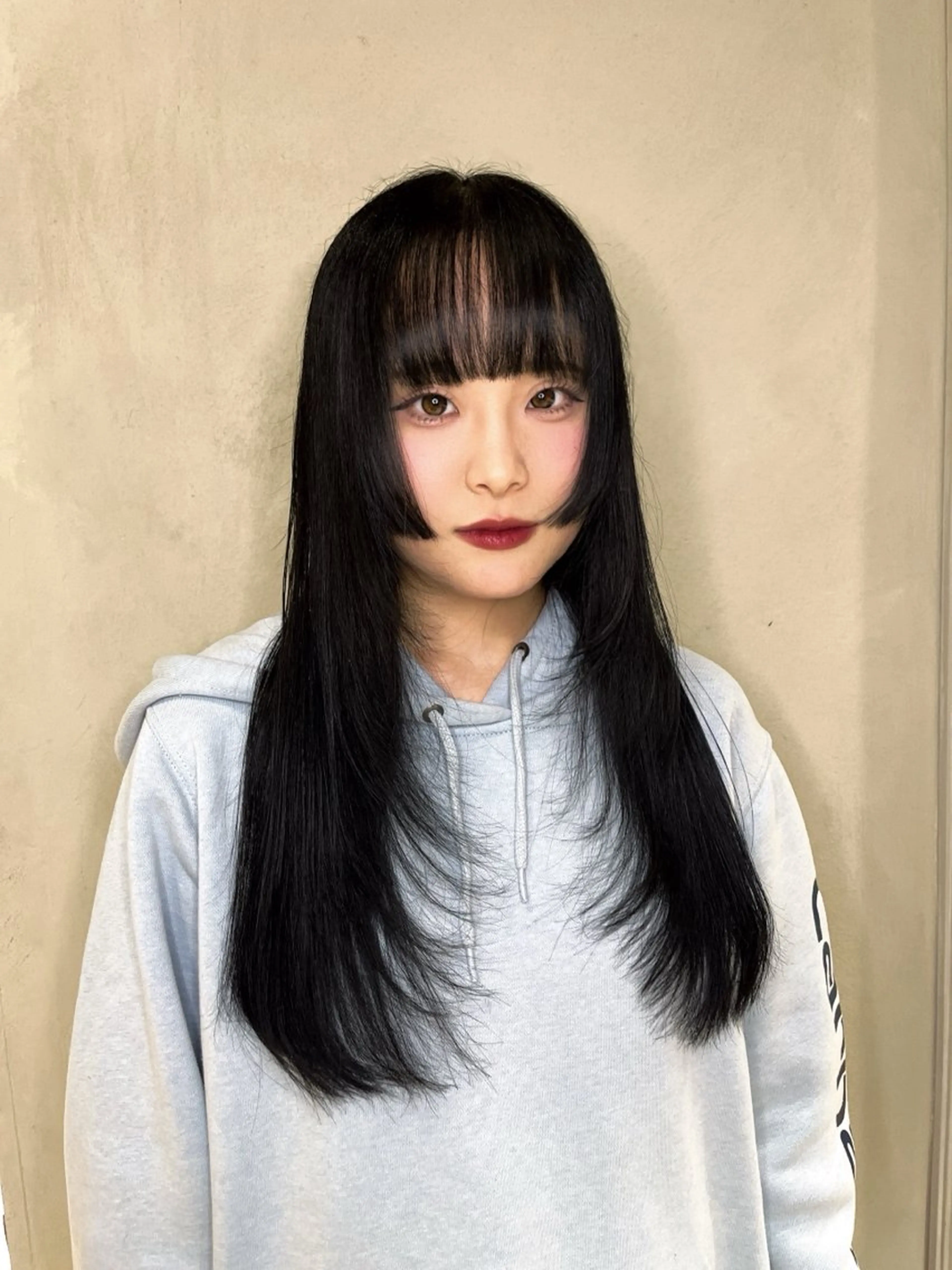 ロング カラー カット TaNa. 笑南(えみな)のヘアスタイル