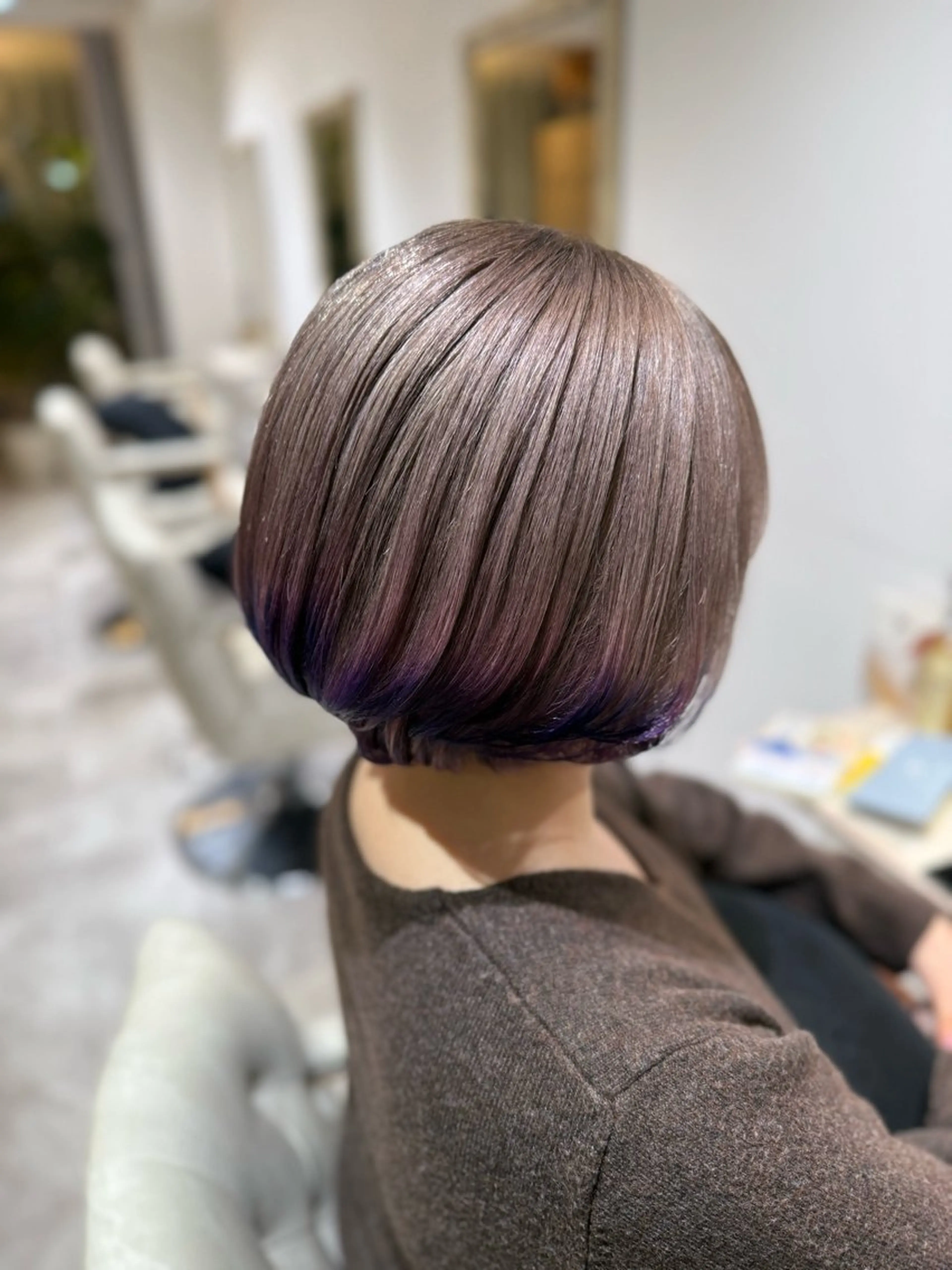 ショート 髪質改善 河相 珠菜のヘアスタイル