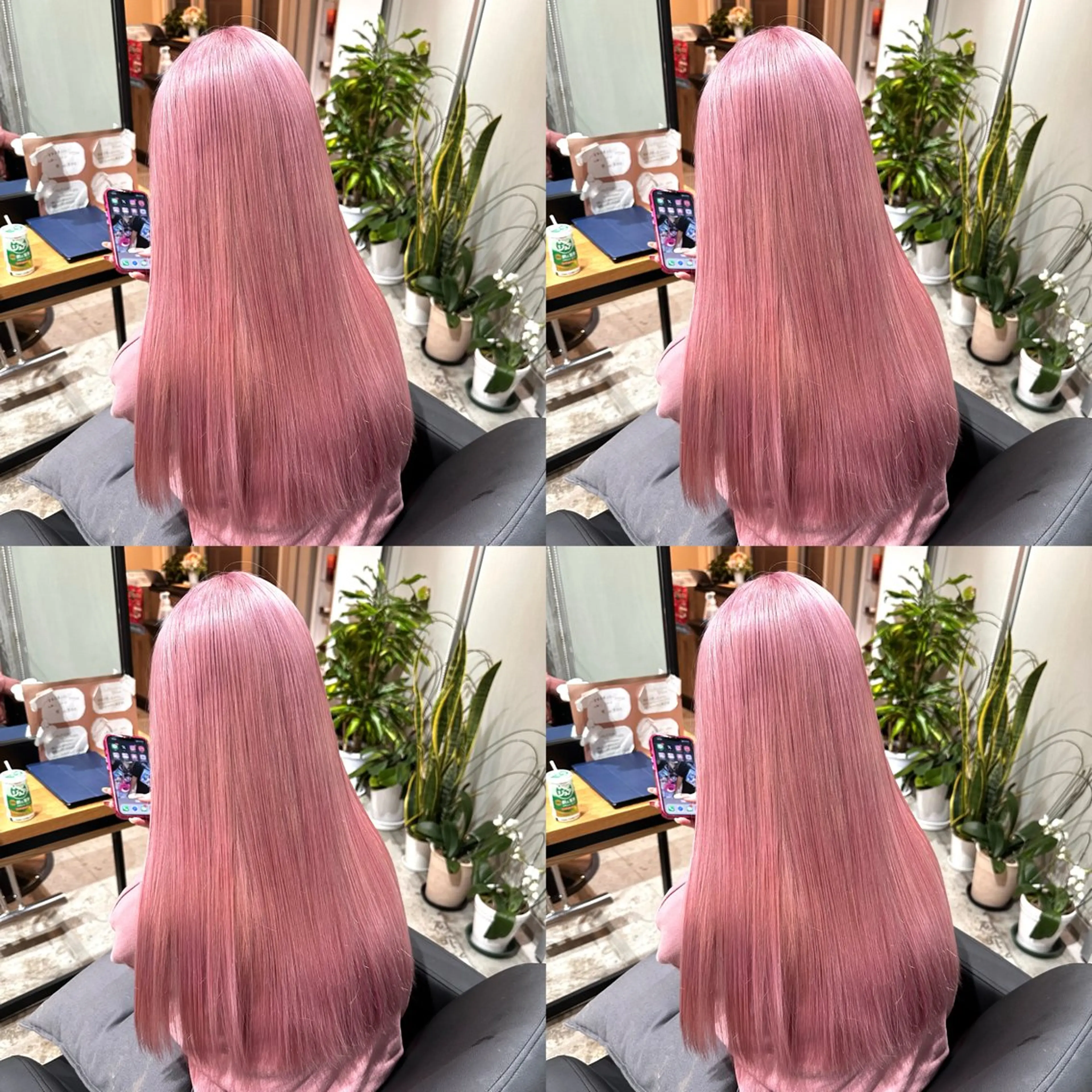 ロング カラー ヘアカラー トリートメント ✨髪質改善/ハイトー ン/艶髪高山のヘアスタイル