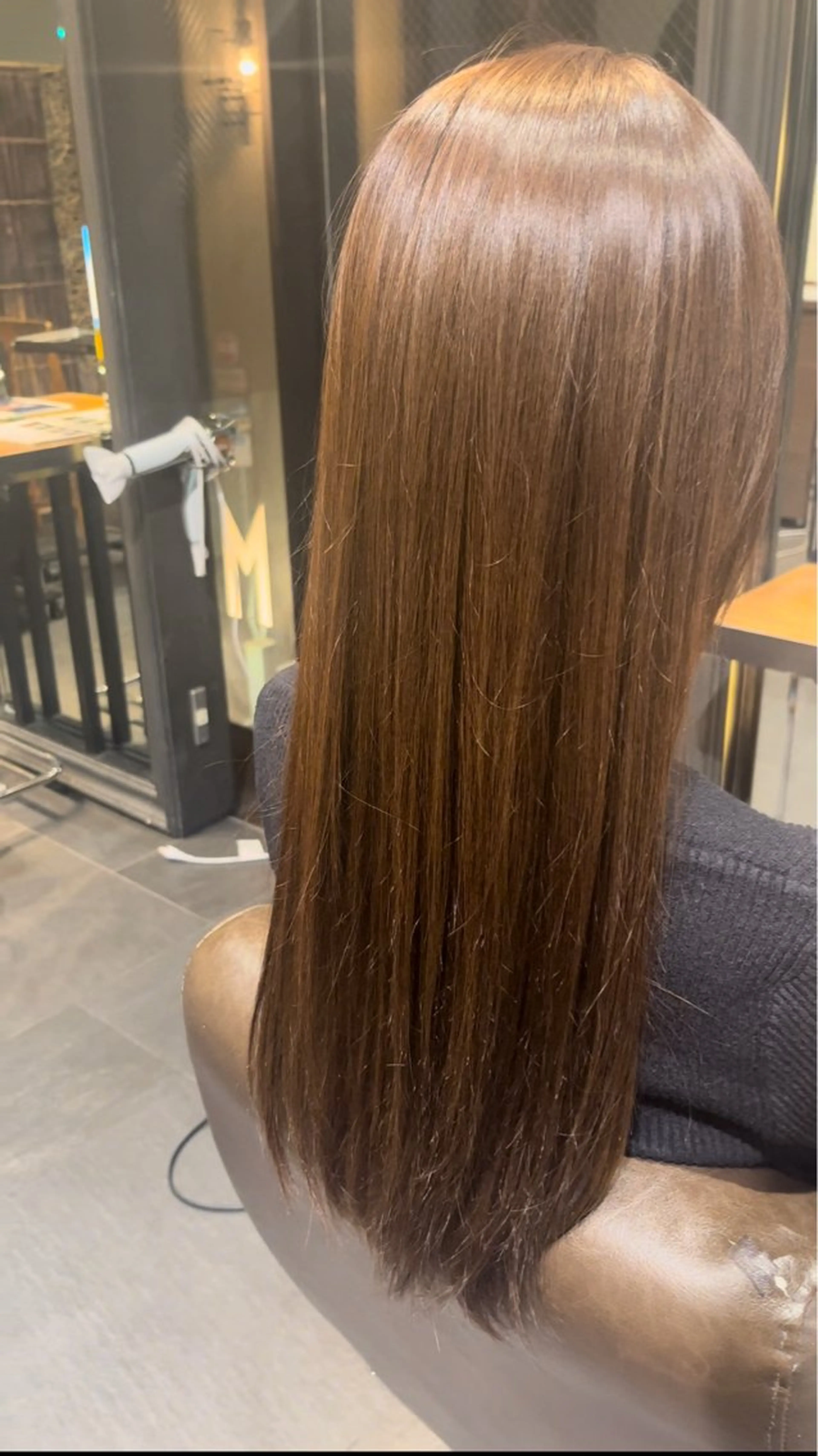 ロング ヘアカラー MINX/小玉拓実/ 縮毛矯正/ラクガミのヘアスタイル