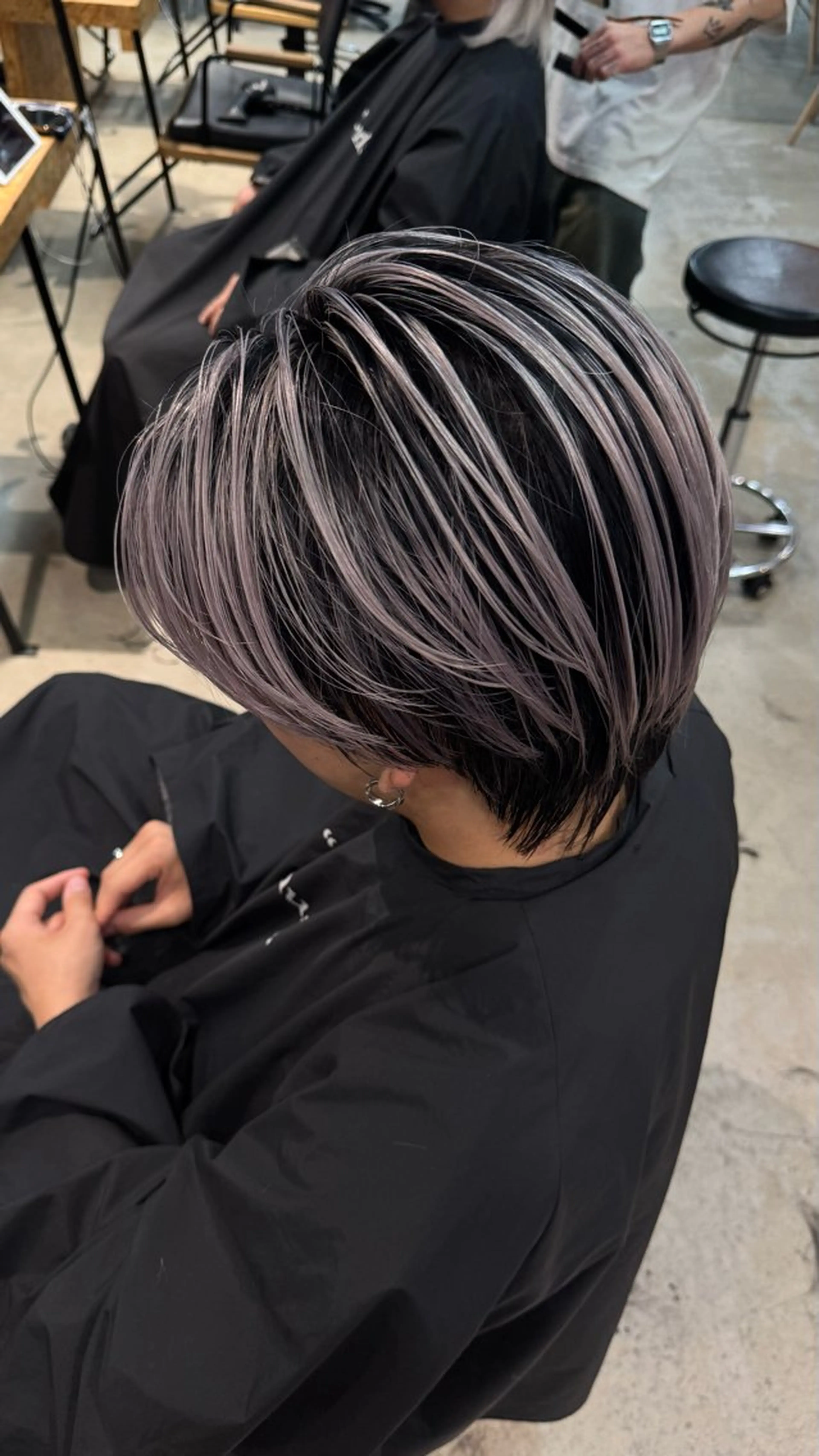 ミディアム Kaho【mens/ ブリーチ/パーマ】のヘアスタイル